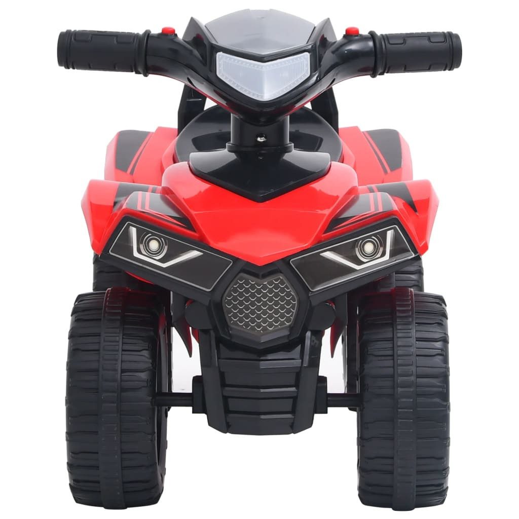 vidaXL Rutscherauto NA Rutscher Aufsitz-Quad Kinderfahrzeug Schiebeauto Läufer Good Year R