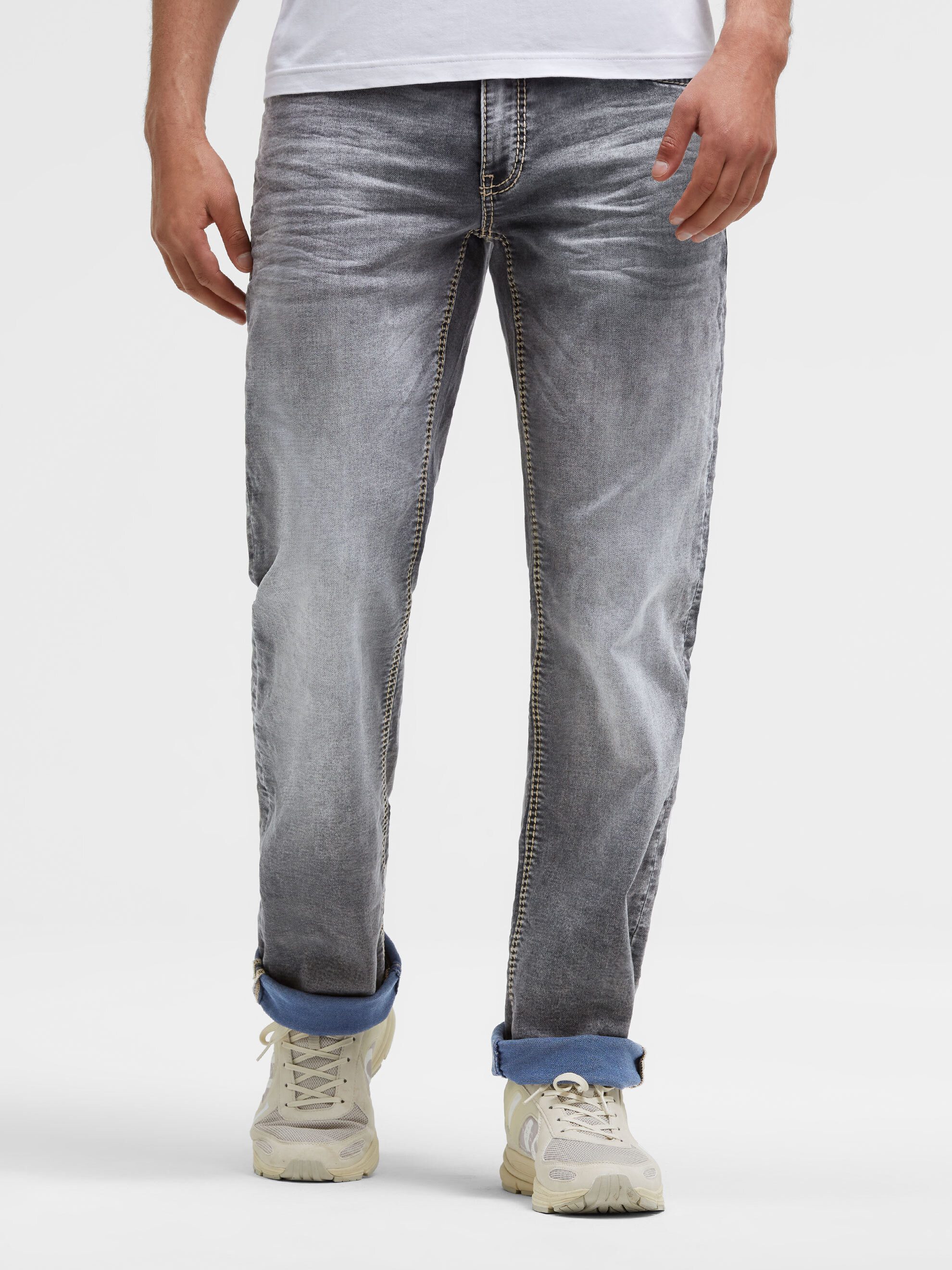 CAMP DAVID Comfort-fit-Jeans mit normaler Leibhöhe