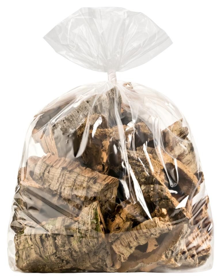 Kork-Deko.de Terrariendeko 500g Korkbruchstücke in verschiedenen Formen und Größen