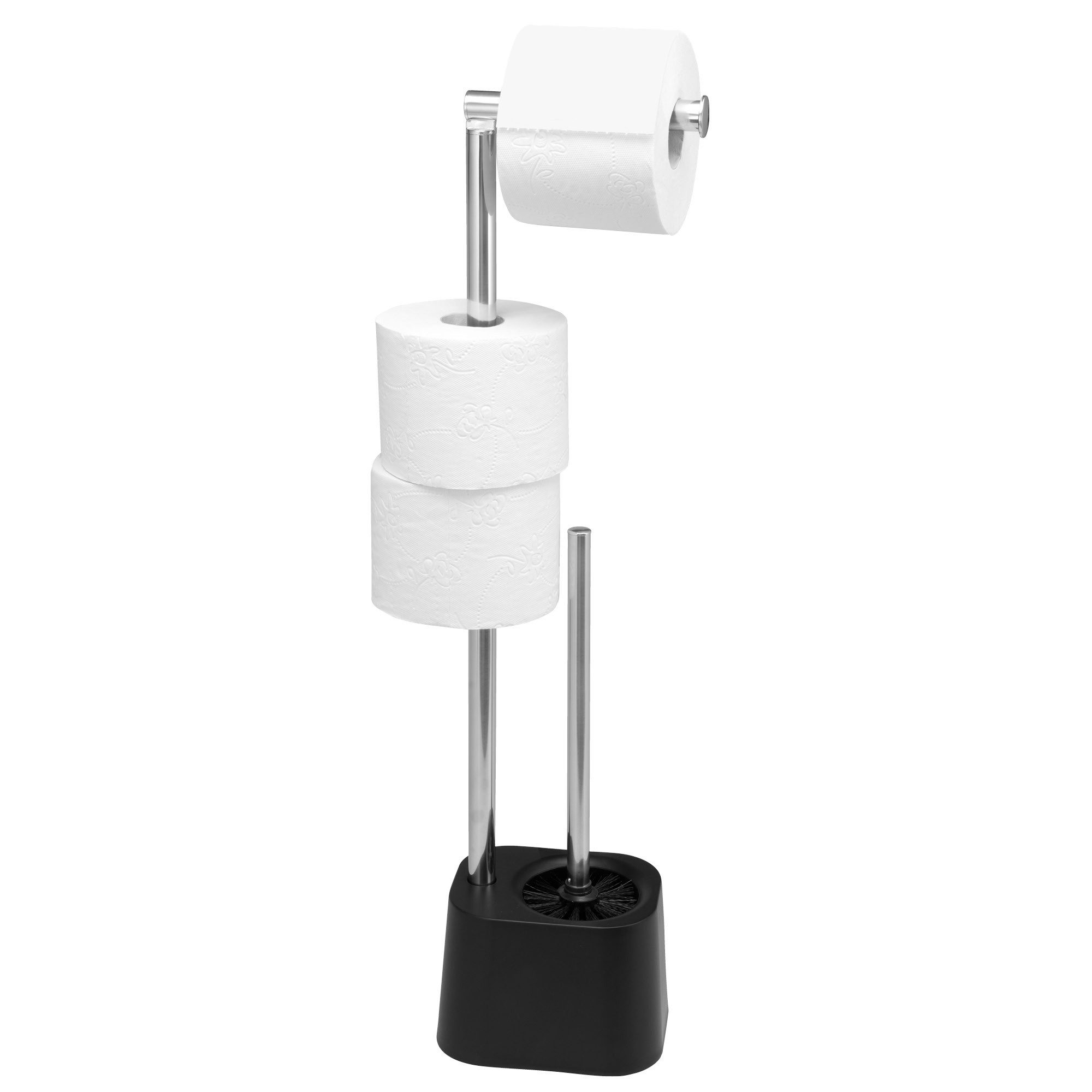 bremermann Toilettenpapierhalter WC-Garnitur 3in1 inkl. Rollenhalter, günstig online kaufen