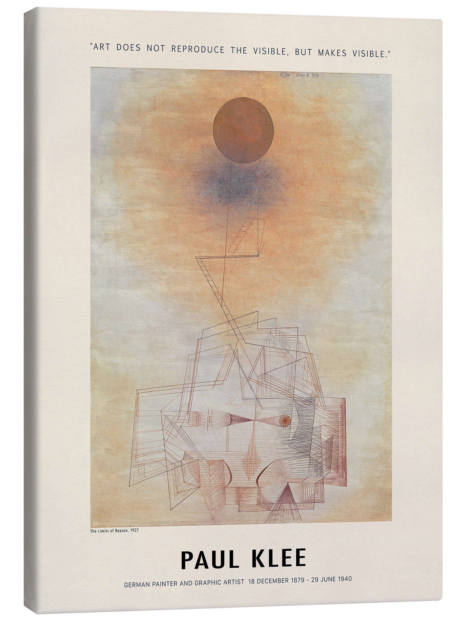 Leinwandbild Paul Klee
