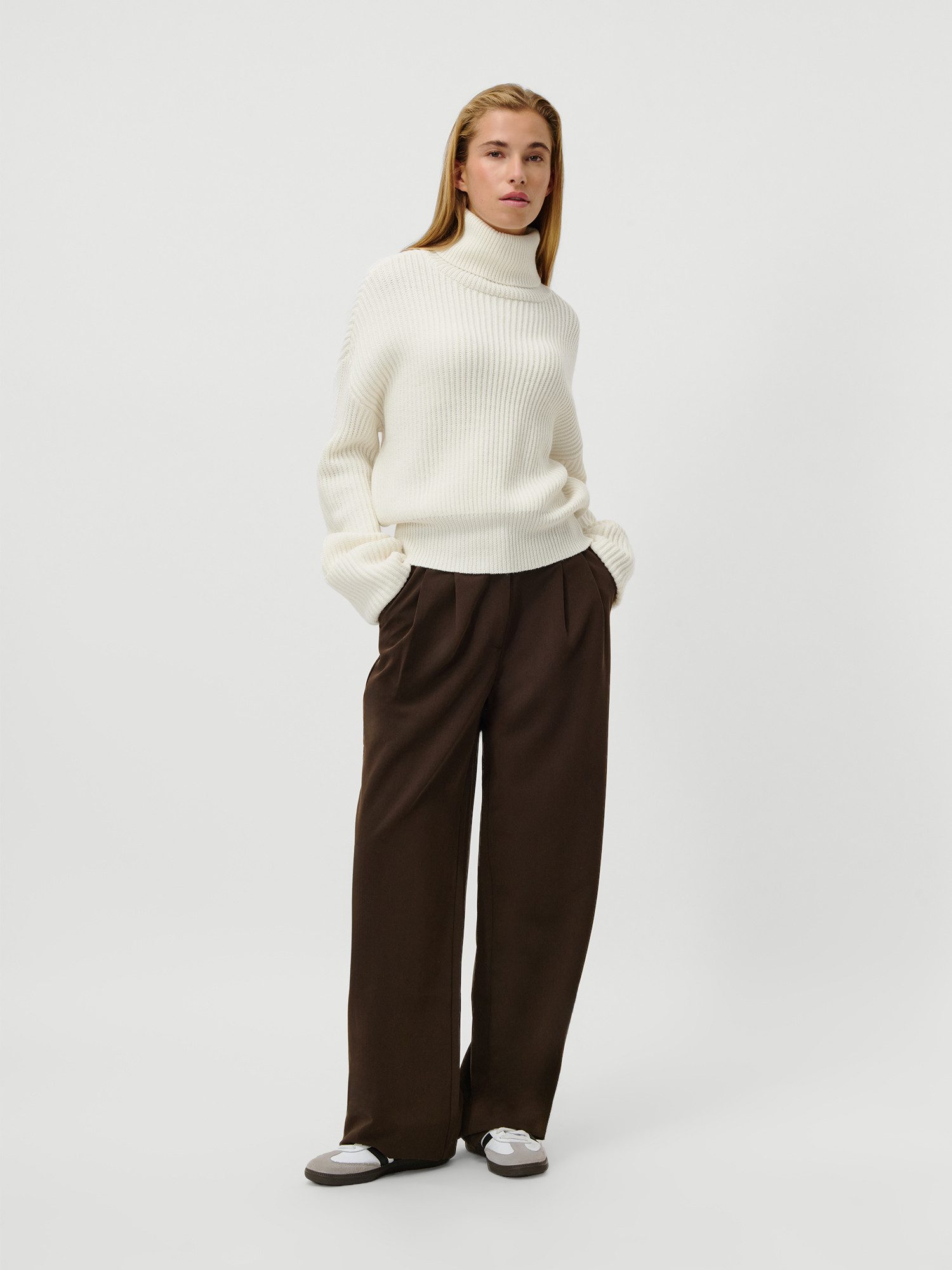 LeGer Rollkragenpullover Tia Jumper, LeGer by Lena Gercke oversized, Grobstrick