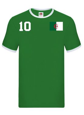 Blondie & Brownie T-Shirt Herren Algerien Algeria Sport Trikot Fußball Weltmeister WM Afrika