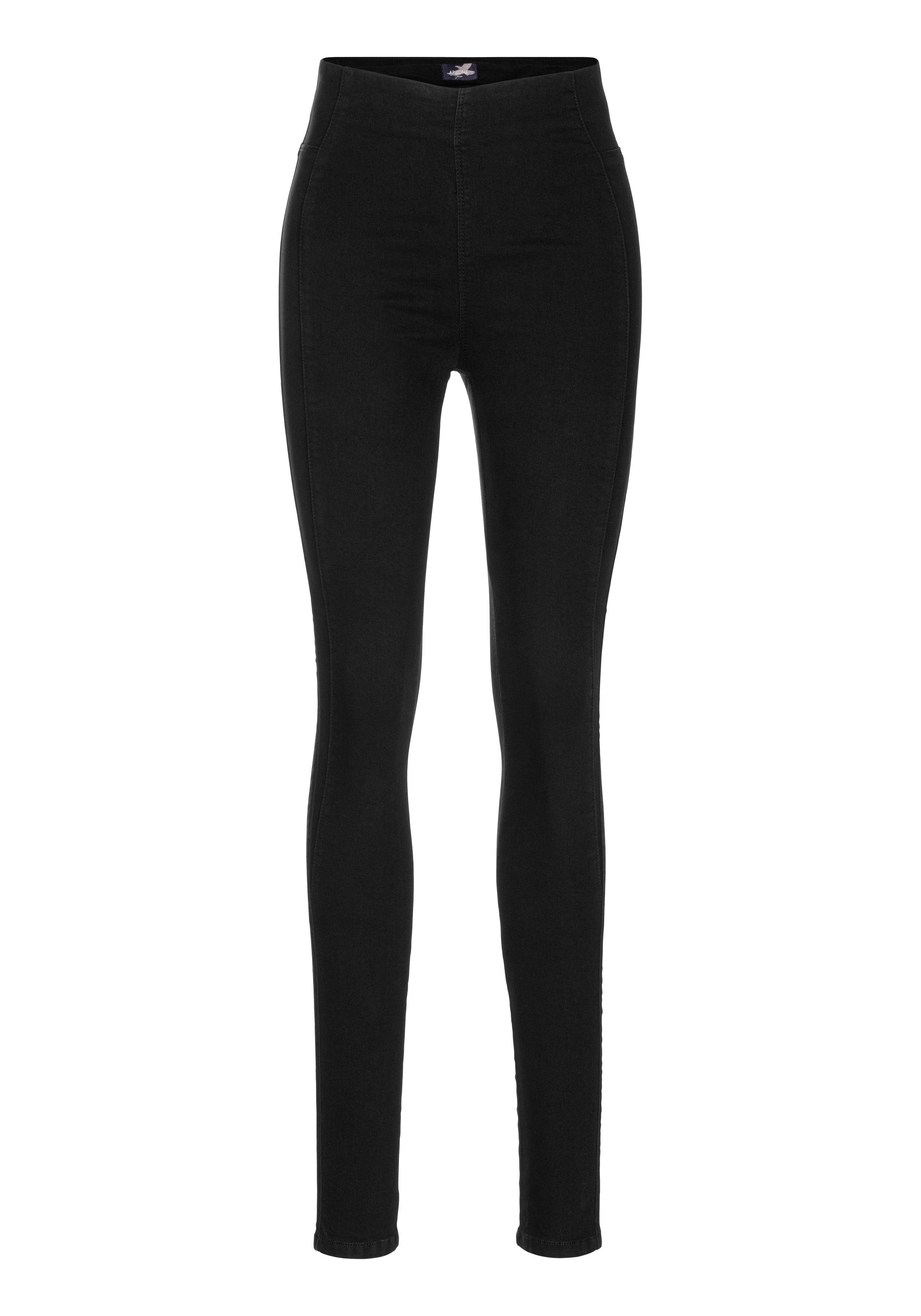 Arizona Jeansjeggings extra-eng geschnittene Beinform, hohe Leibhöhe – Bild 5 von 5