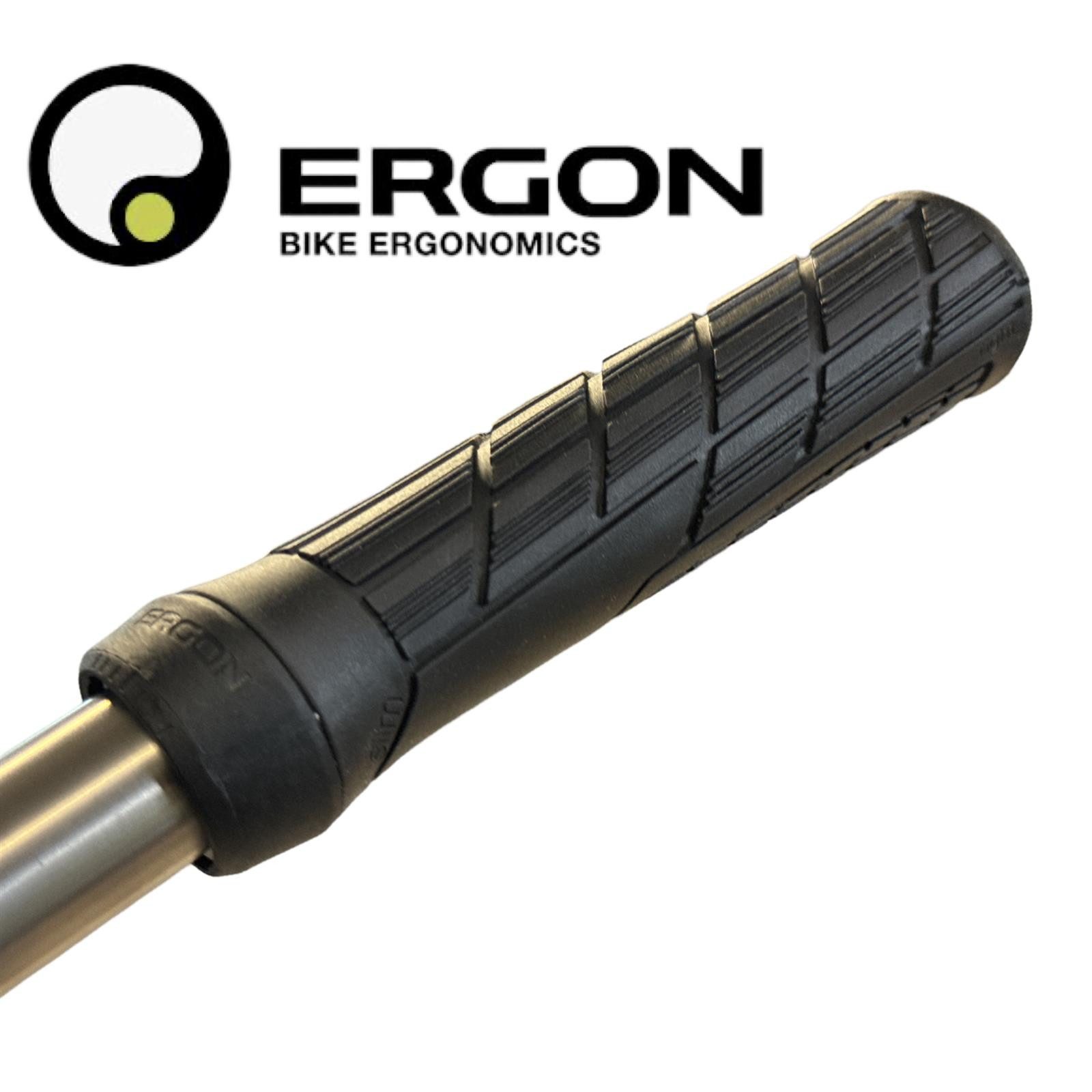 Ergon Fahrradlenker Ergon Fahrrad Griffe GE1 Evo Slim Lock On MTB Griffe OEM Schwarz