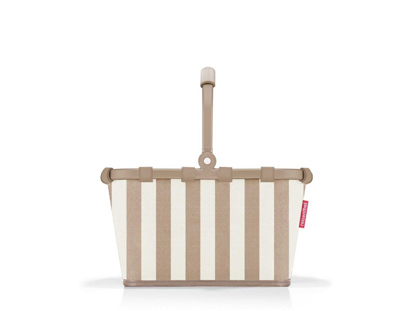 REISENTHEL® Einkaufskorb carrybag XS summerstripes coffee