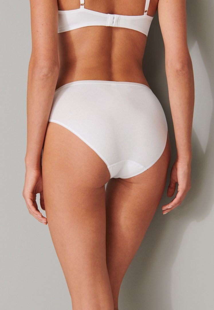 Schiesser Tai-Slip 95/5 (Vorteilspack, 4 Stück) aus weicher Bio-Baumwolle