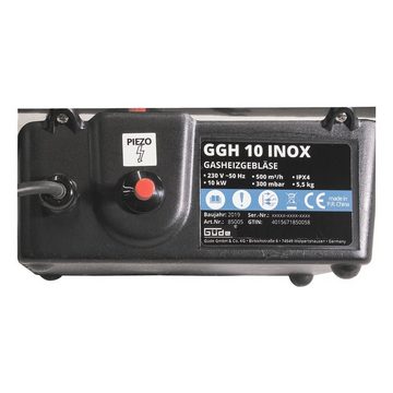 Güde Heizgerät GGH 10 Inox, Gas-Heizgebläse