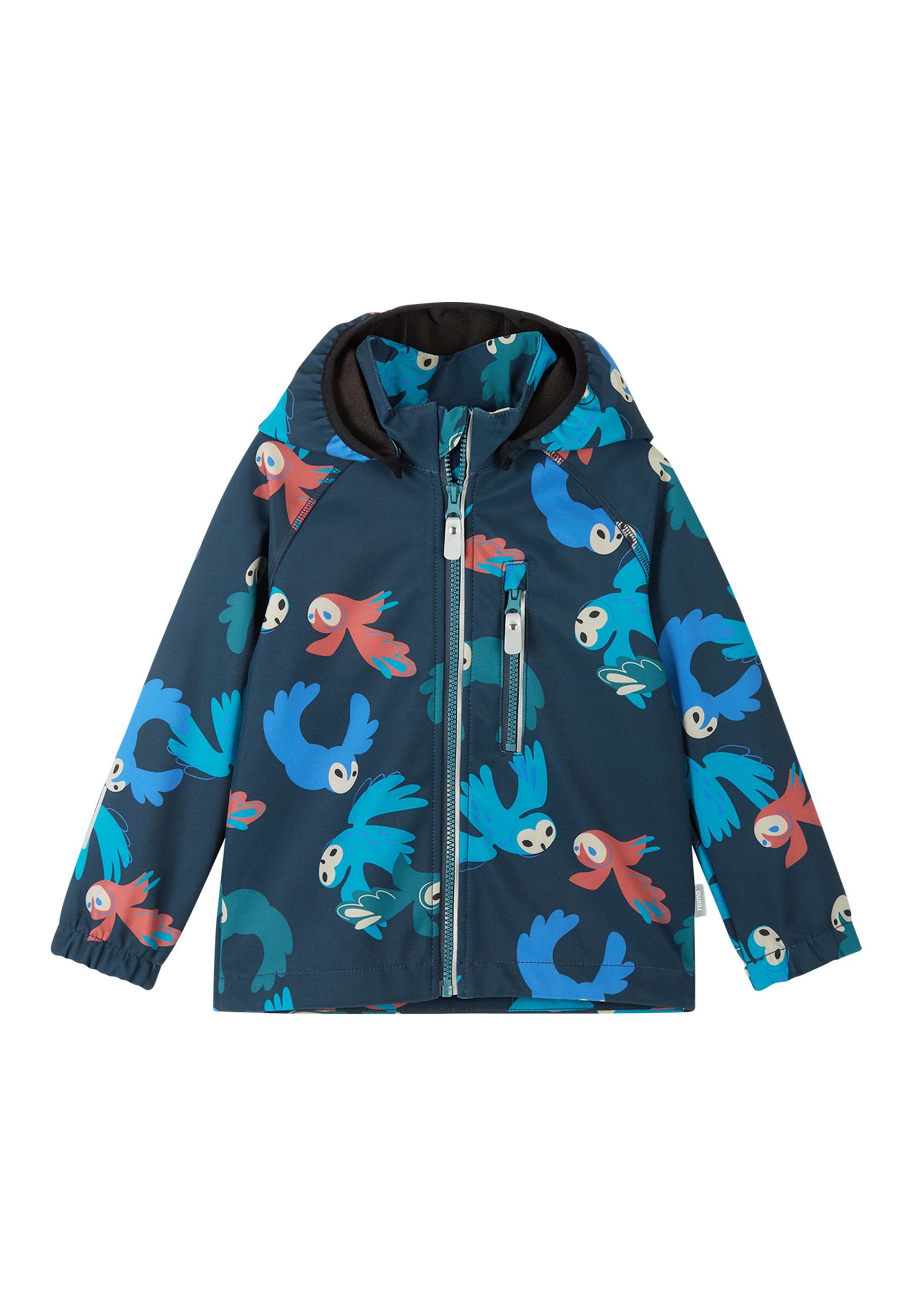 reima Softshelljacke VANTTI Softshelljacke (1-St) PFAS-freie, schmutzabweisende Ausrüstung BIONIC-FINISH®ECO