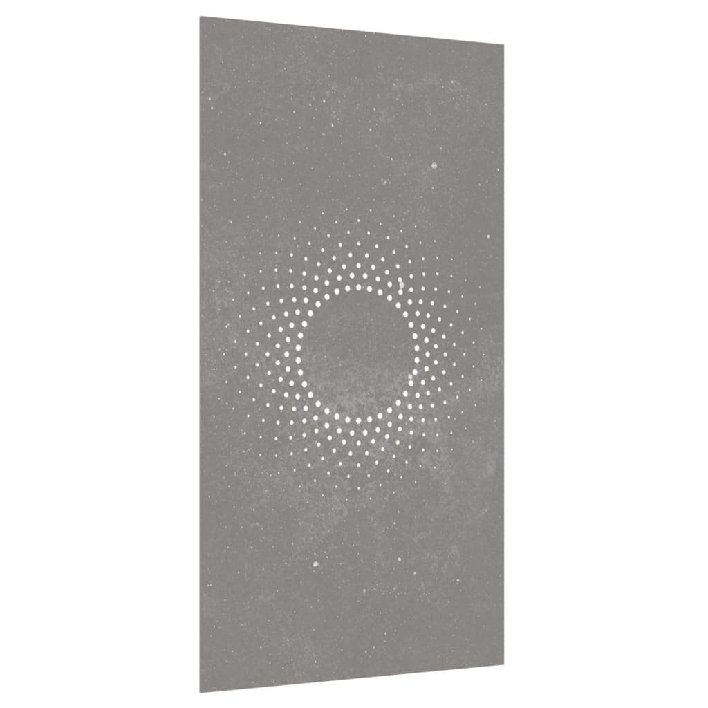 vidaXL Wandbild Garten-Wanddeko 105x55 cm Cortenstahl günstig online kaufen