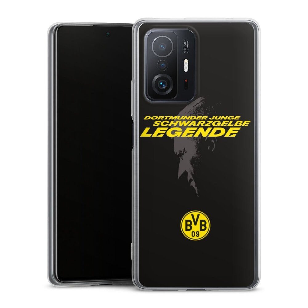 DeinDesign Handyhülle Marco Reus Borussia Dortmund BVB Danke Marco Schwarzgelbe Legende, Xiaomi 11T Pro 5G Slim Case Silikon Hülle Ultra Dünn Schutzhülle