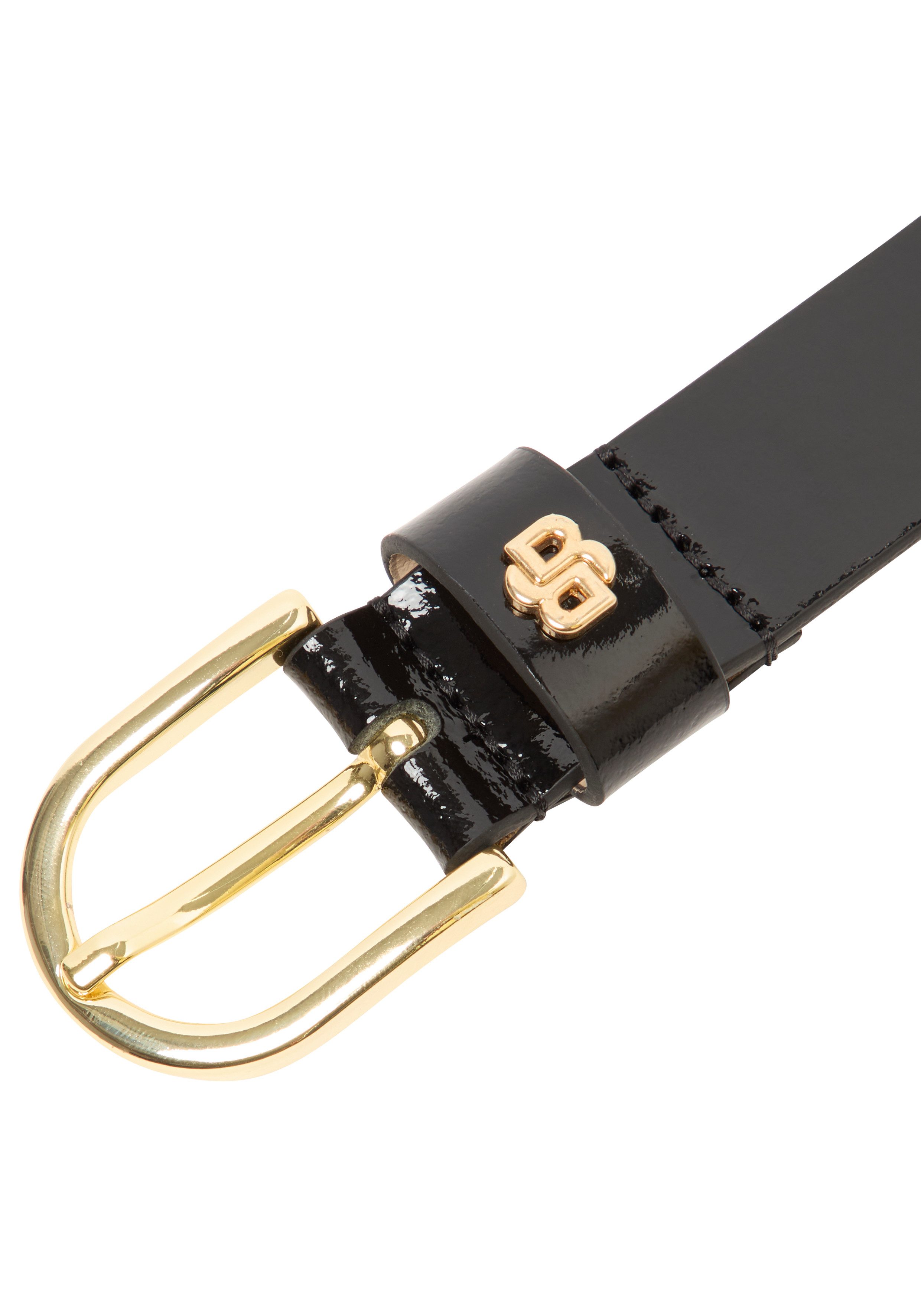 BOSS Ledergürtel Scarlet-BB Sz25 mit Double-B-Logo