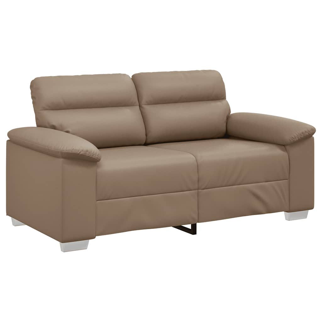 vidaXL Sofa 2-Sitzer-Sofa Cappuccino-Braun 120 cm günstig online kaufen
