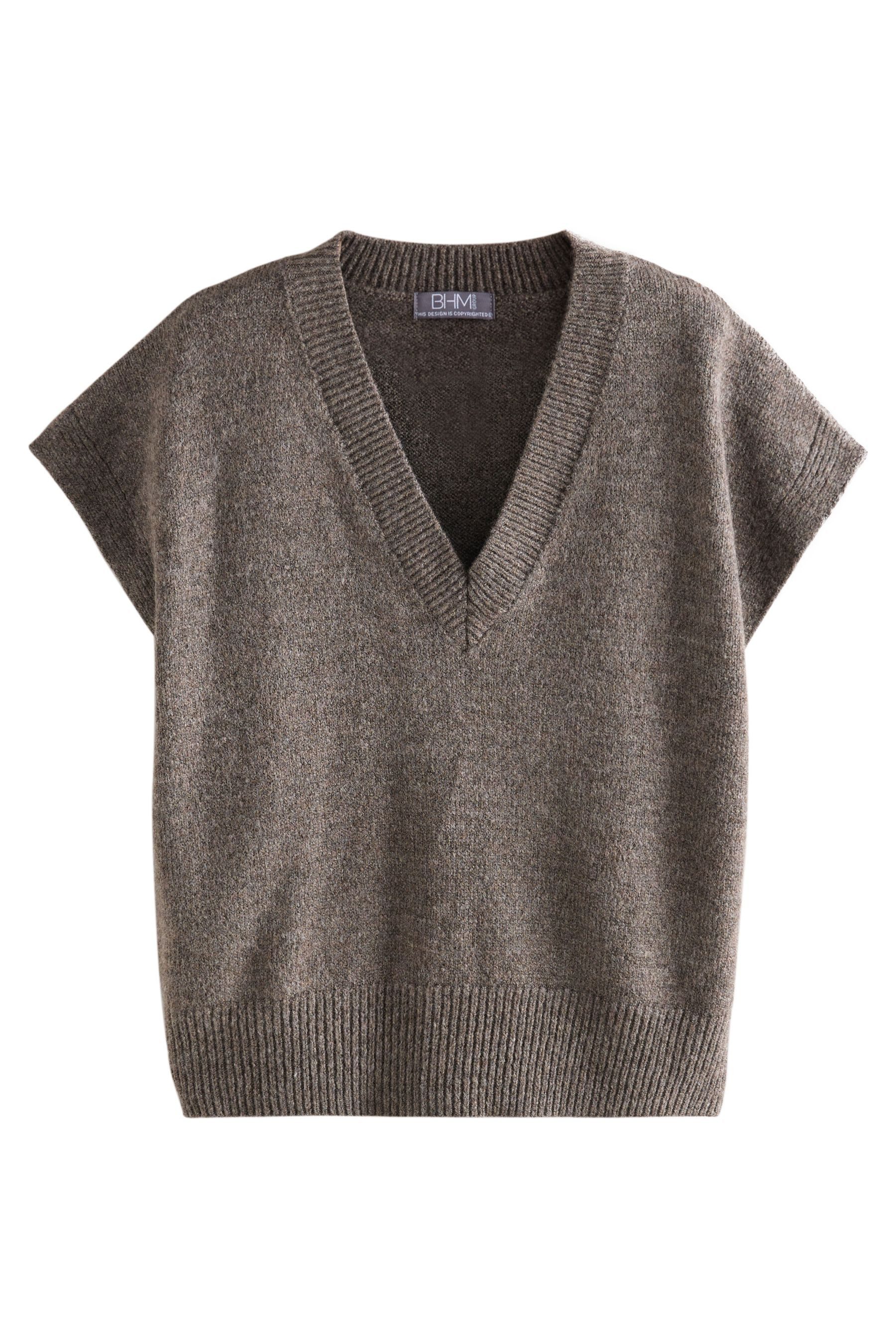 Next Pullunder Gestrickter Cover-up, tief angesetzte Schultern (1-tlg) günstig online kaufen