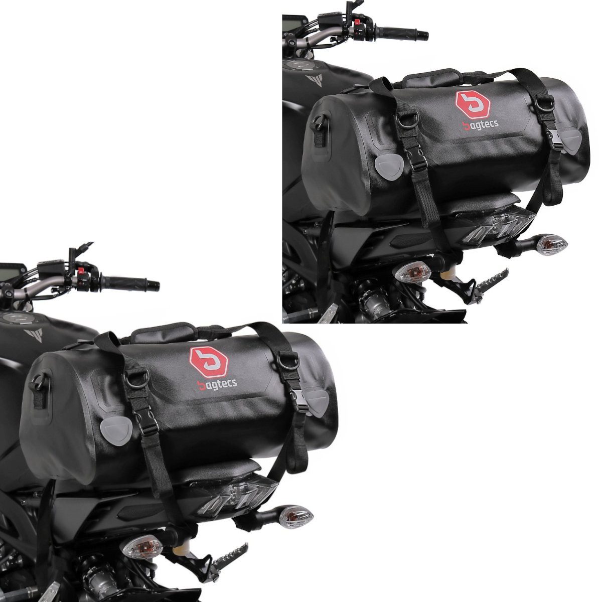 Bagtecs Reisetasche 2x Hecktasche Drybag # XF30 Wasserdicht Volumen 30l Spar-Set
