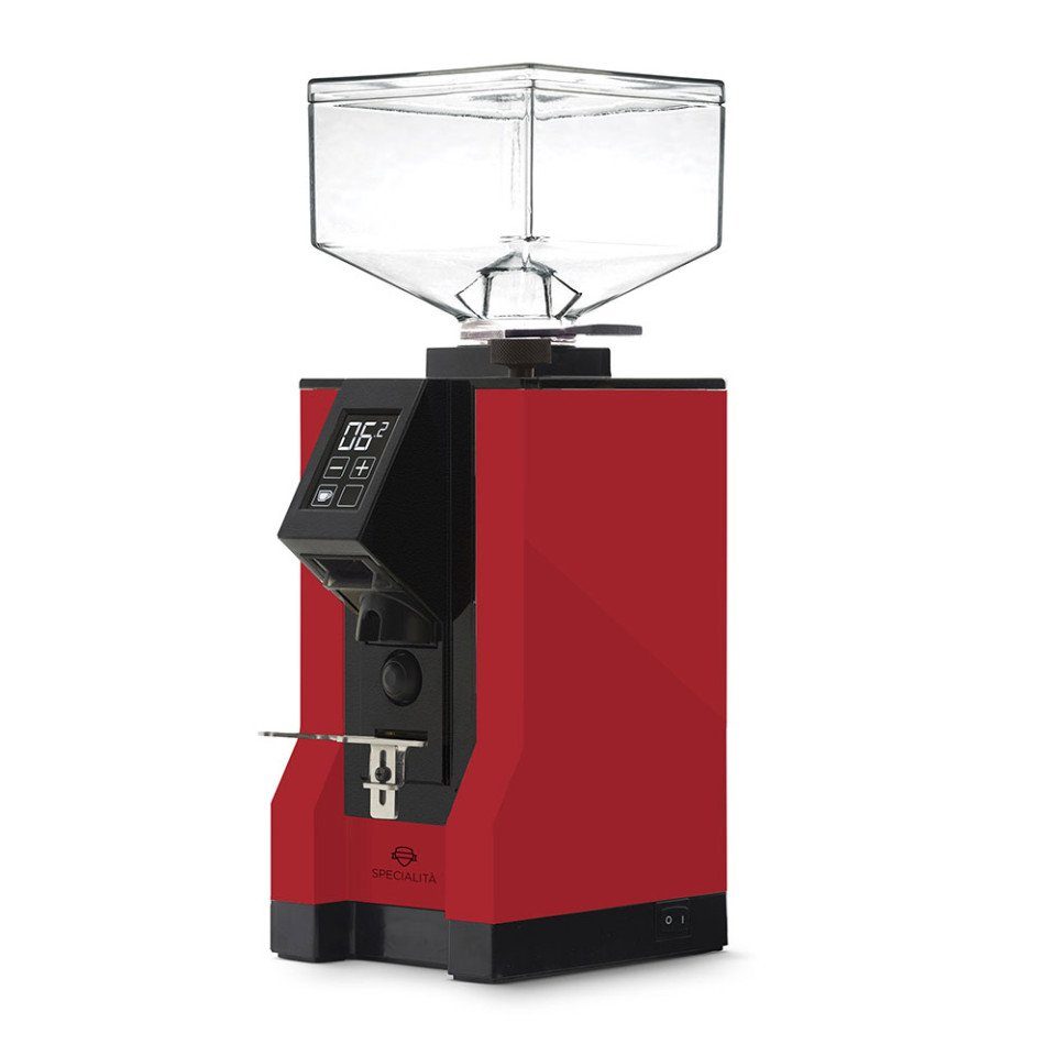 Eureka Kaffeemühle Eureka Mignon Specialità 15BL Espressomühle, 55mm Mahlscheiben - Rot