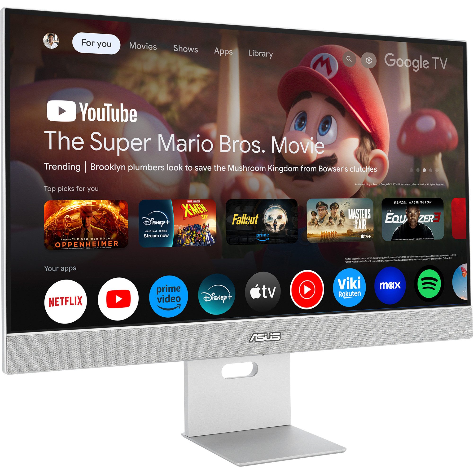 Asus ASUS ZenScreen MS27UC Smart Monitor, LED-Monitor, TFT-Monitor (3840 x 2160 px)