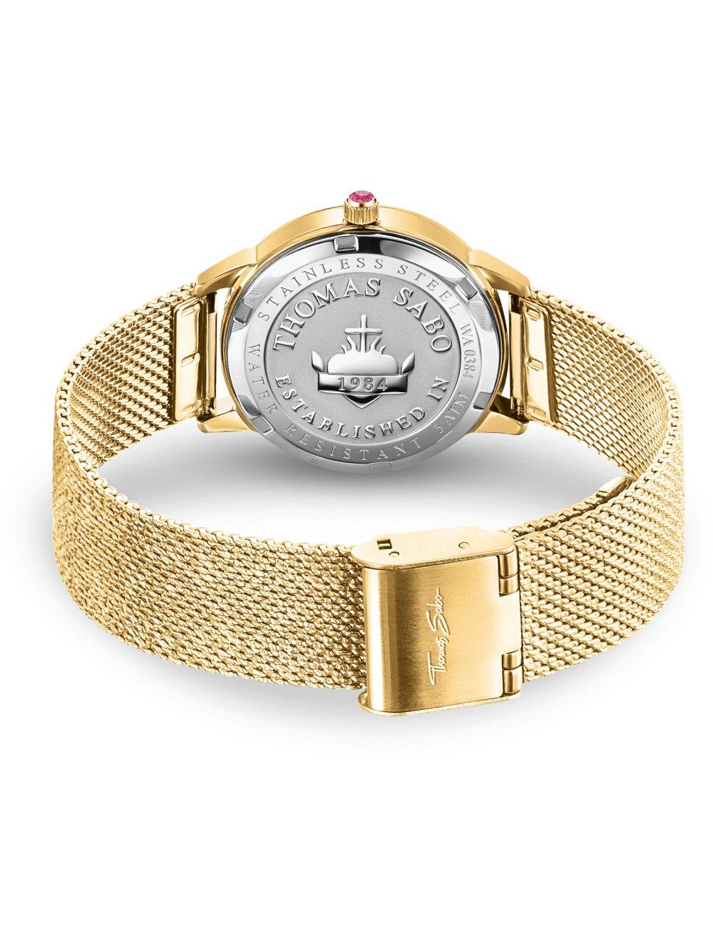 THOMAS SABO Quarzuhr Thomas Sabo WA0384-264-207 Damenuhr Schlange 33mm 5ATM Thomas Sabo WA0384-264-207 Damenuhr Schlange 33mm 5ATM