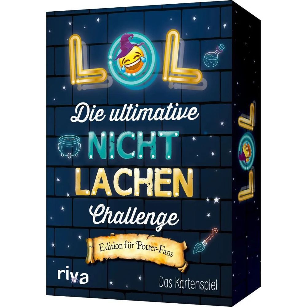 Riva Spiel LOL - Die ultimative Nicht-lachen-Challenge - Edition für Potter-Fans
