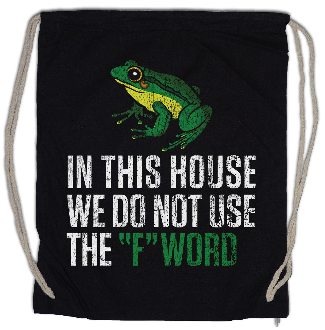 Turnbeutel We Do Not Use The F Word Turnbeutel Fun Geek Nerd Frog League Of