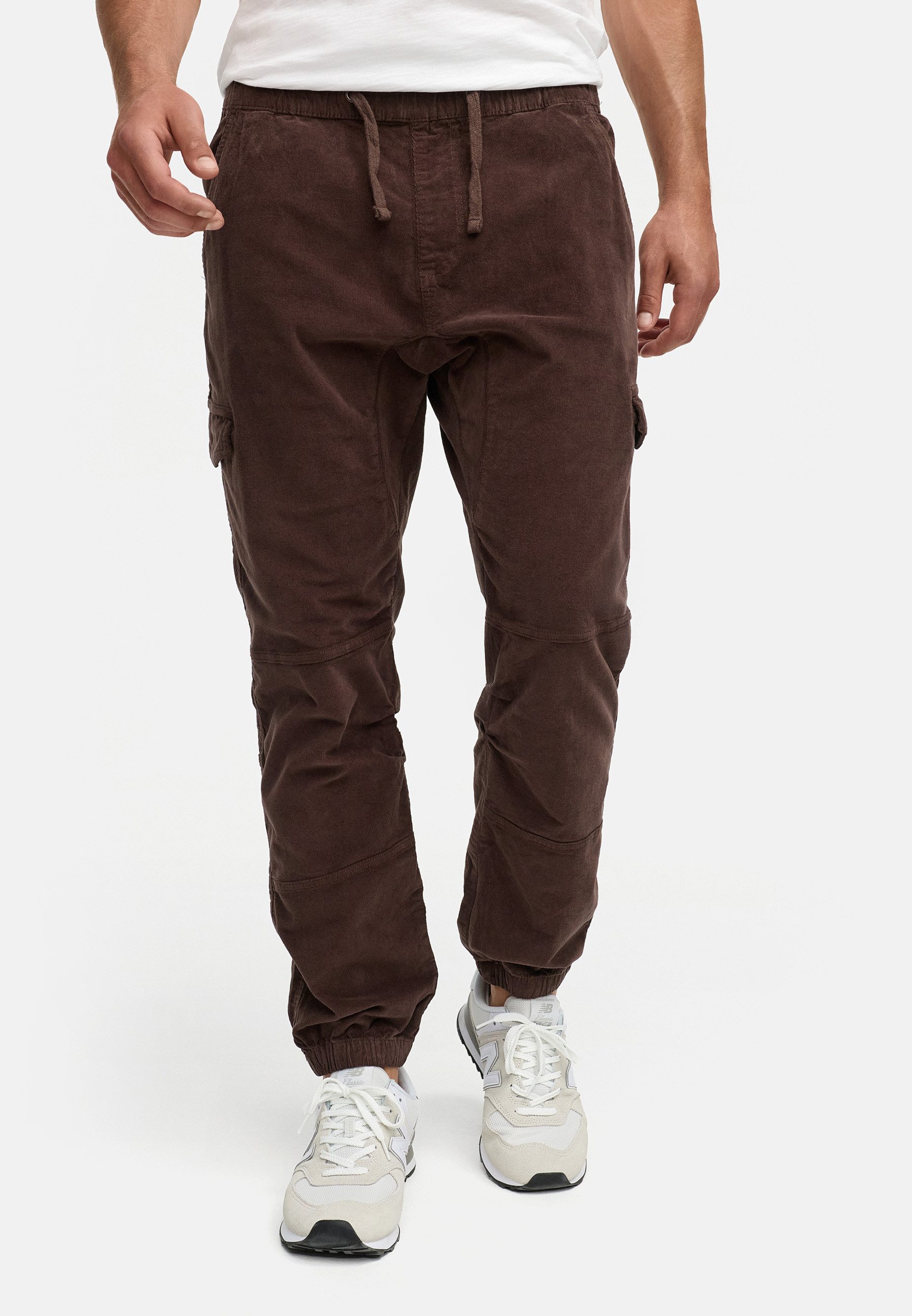 Indicode Cargohose Herren Walker Cargo Hose Herrenhose aus elastischer Baum günstig online kaufen