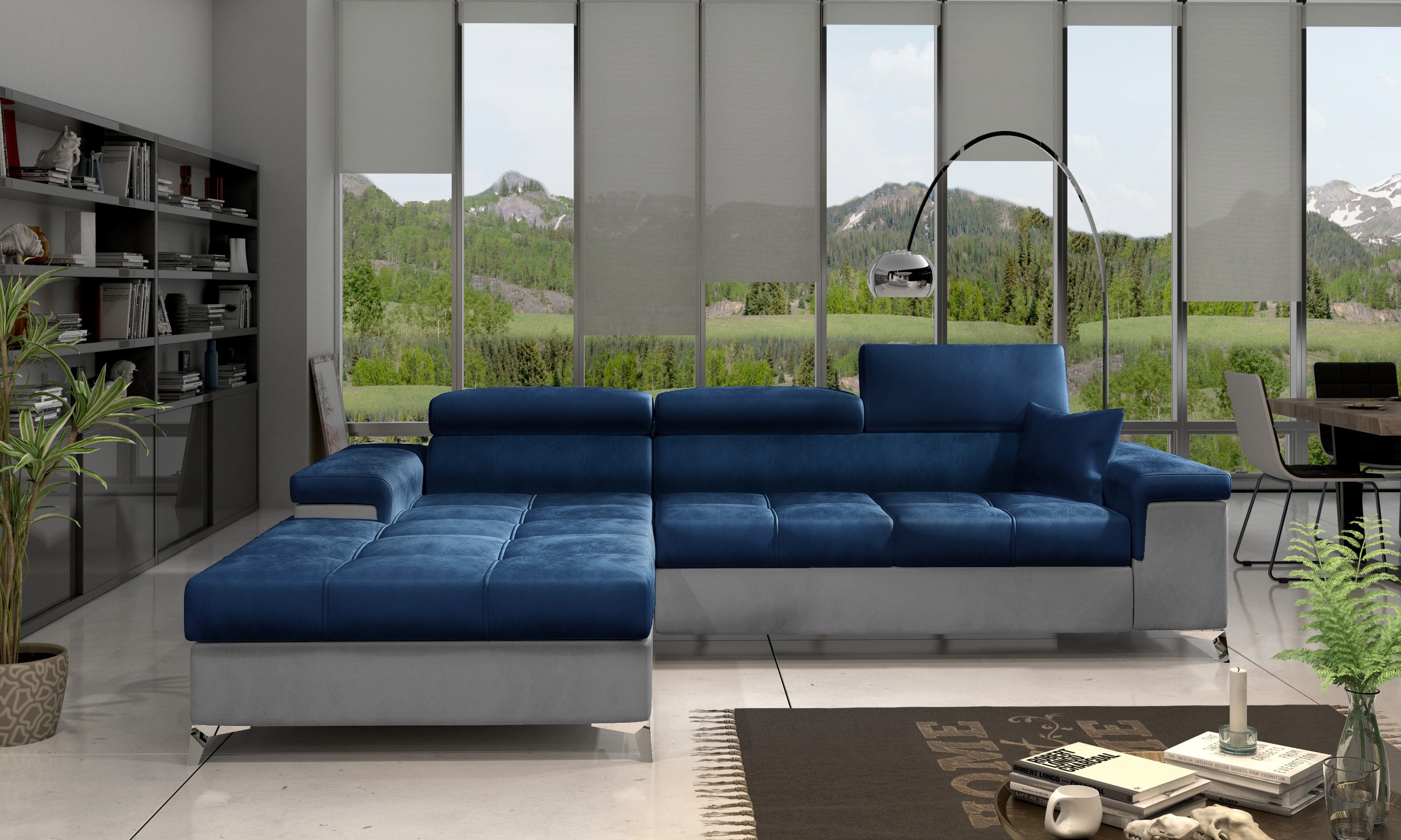 MF Design Polsterecke Ricky, mit Bettfunktion