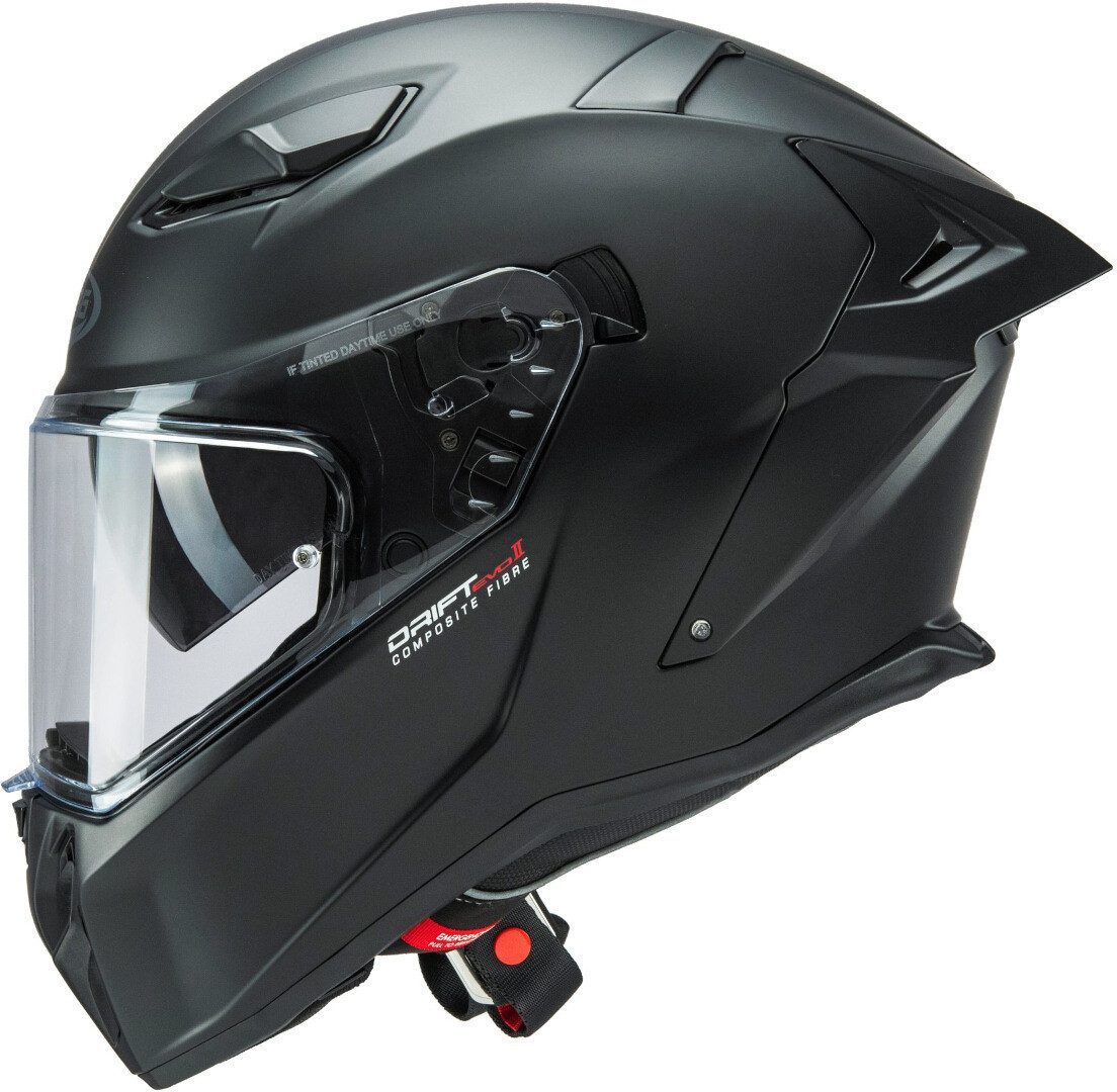 Caberg Motorradhelm Drift Evo II Helm, vorbereitet für Kommunikationssystem,Notfallsystem-Polsterung (EQ