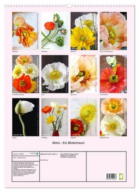 CALVENDO Wandkalender Mohn - Ein Blütentraum (Premium, hochwertiger DIN A2 Wandkalender 2023, Kunstdruck in Hochglanz)