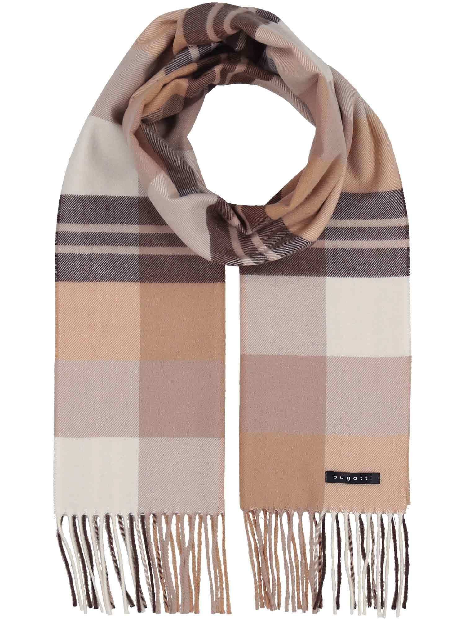 bugatti Modeschal Cashmink® Schal, (mit Fransen) günstig online kaufen