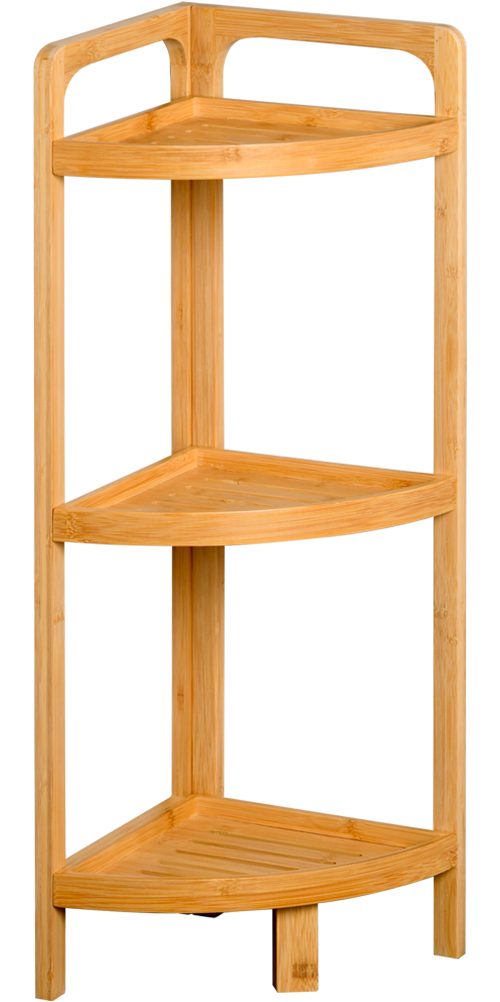 KESPER® Eckregal Eck-Regal aus Bambus, FSC, 1-tlg., Höhe ca. 70 cm günstig online kaufen