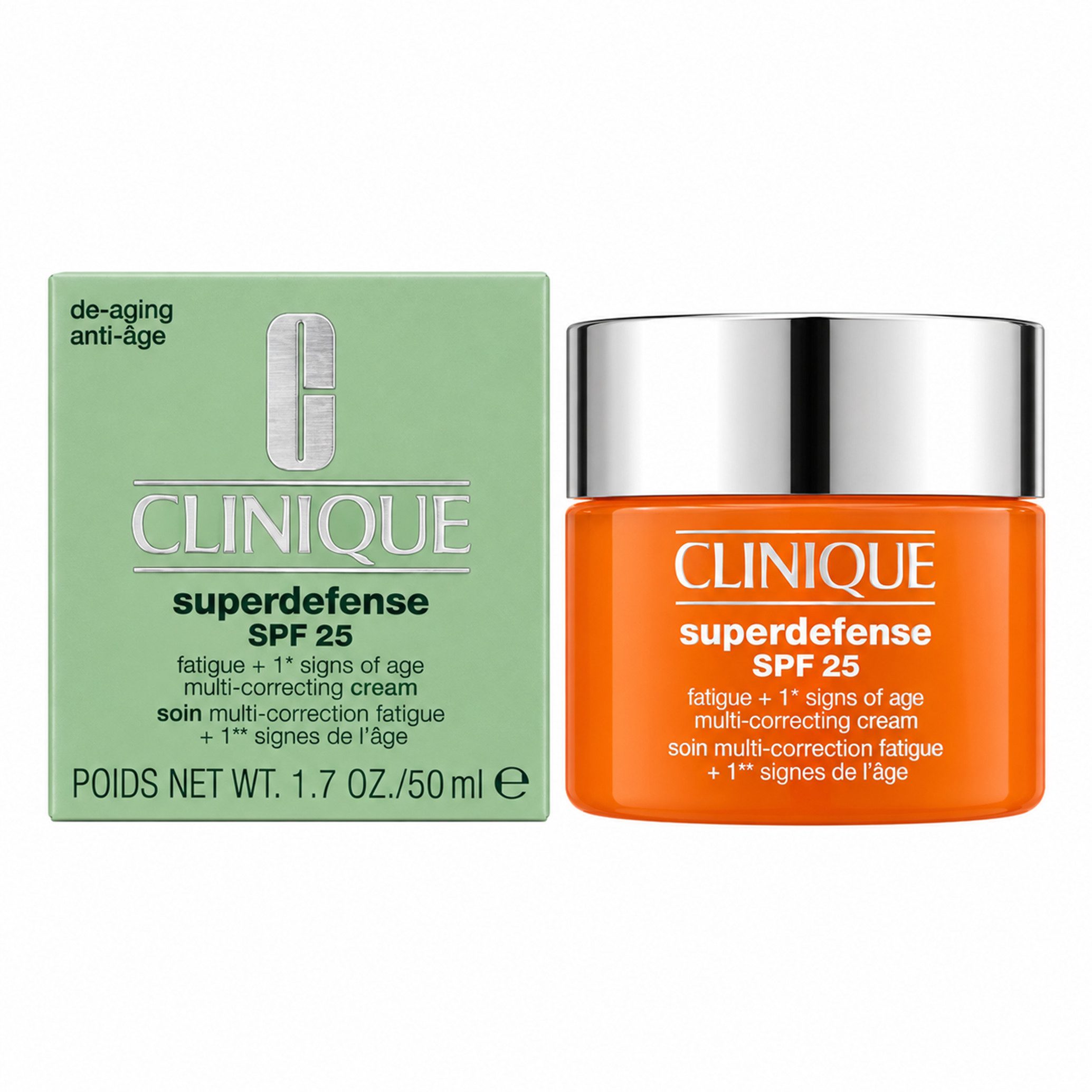 CLINIQUE Gesichtsserum Clinique superdefense SPF 25 Gesichtspflege 50ml