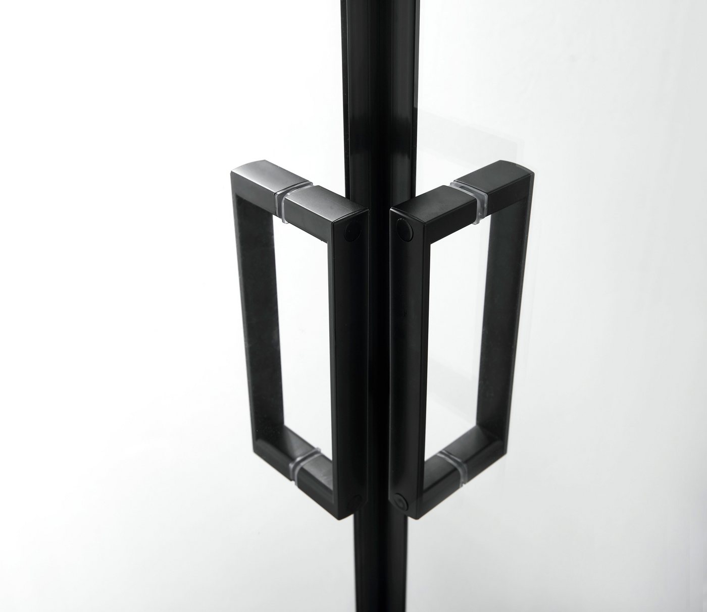 Thumbnail - welltime Eckdusche Florenz 2.2 Black, BxT: 90x90 cm, Sicherheitsglas, Hebe-Senk-Mechanismus, barrierefrei einbaubar, mit...