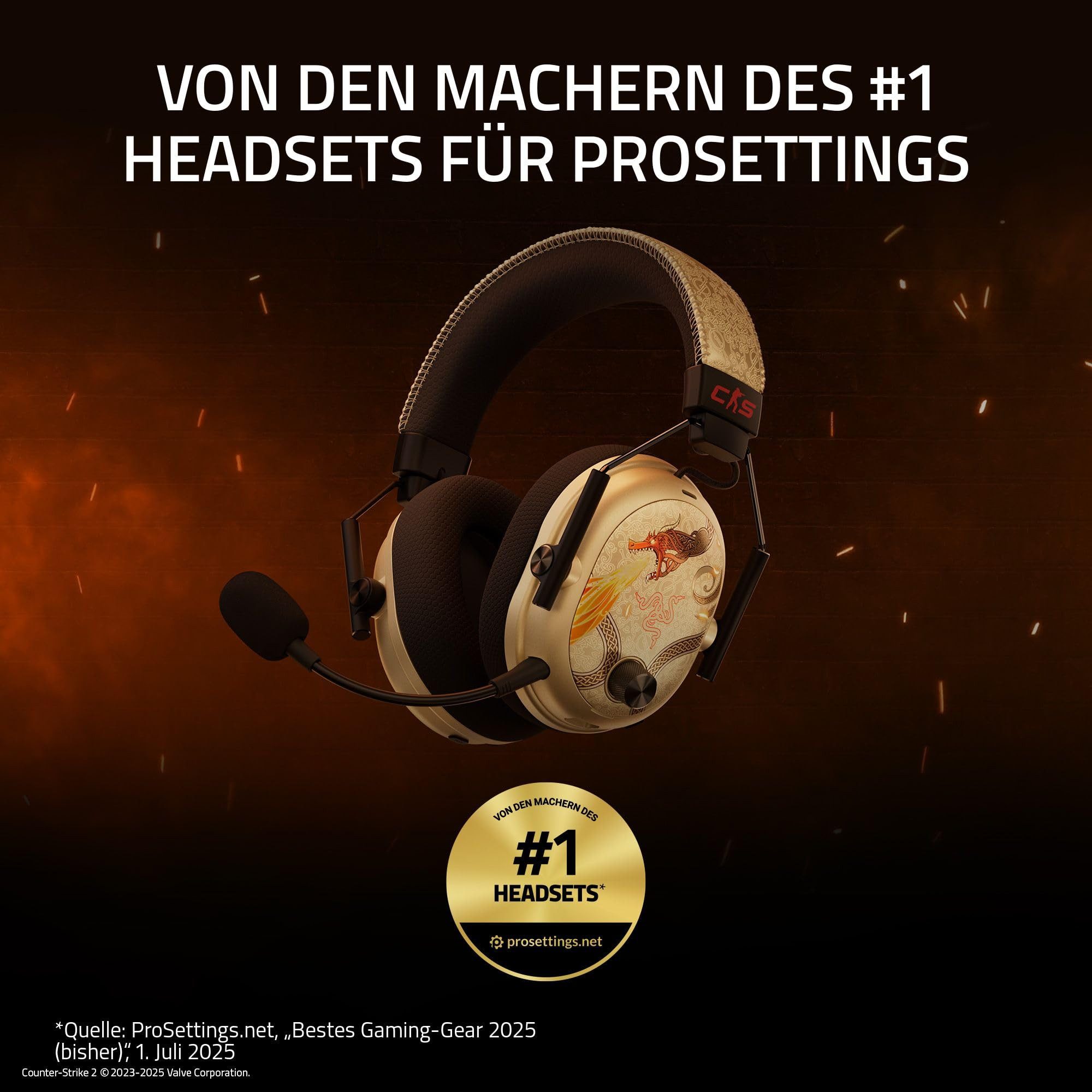 RAZER BlackShark V3 Pro CS2 Edit Kopfhörer