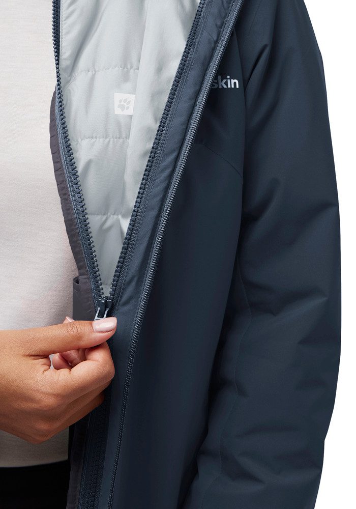 Jack Wolfskin 3-in-1-Funktionsjacke HUNBERG 3IN1 JKT W