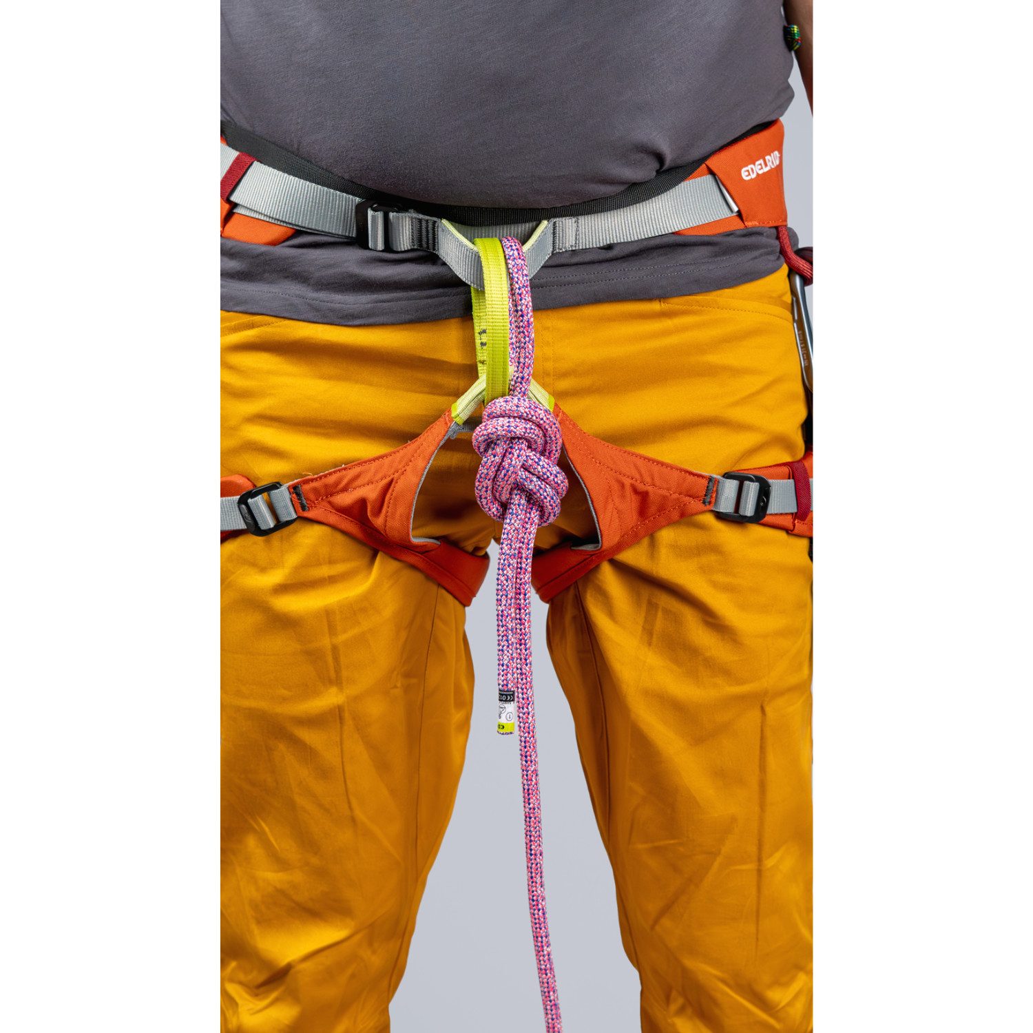 Edelrid Klettergurt Jay IV, Zentrierbares Hüftpolster, verstellbare Beinschlaufen, nachhaltig