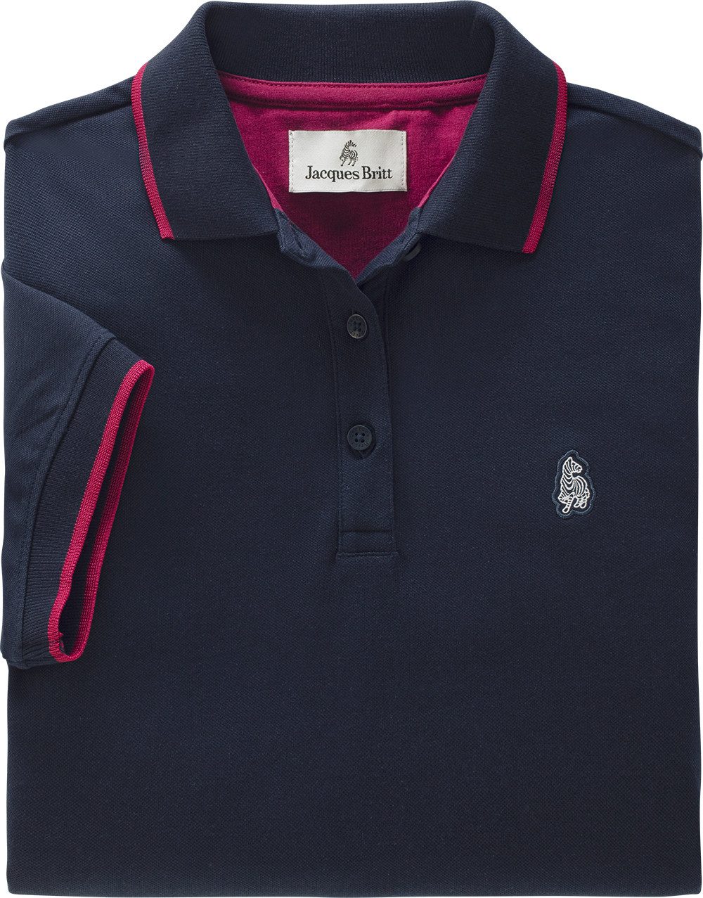 Jacques Britt Poloshirt Atmungsaktiv und hautsympathisch – natürlicher Komfort durch Baumwolle – Bild 5 von 5