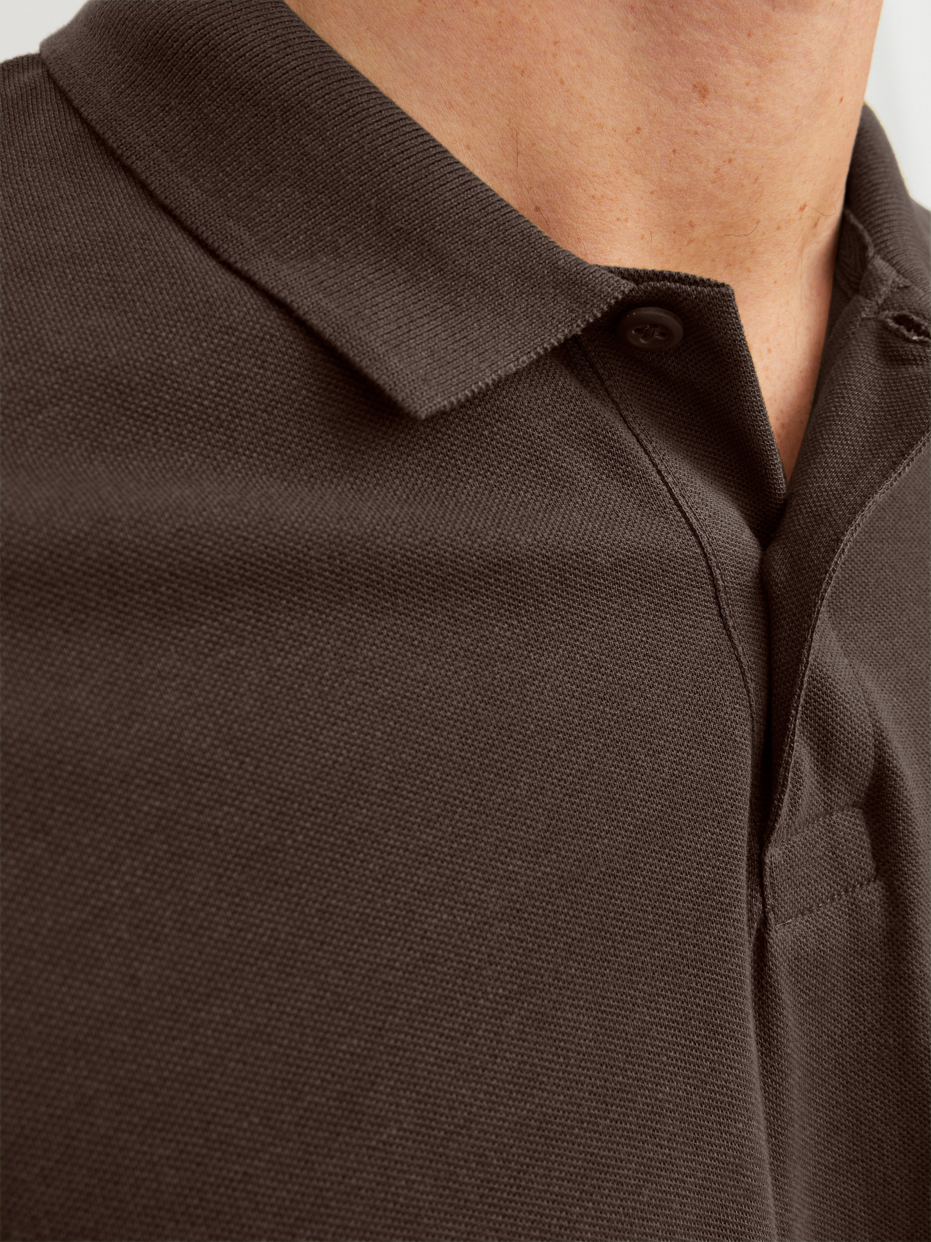 Jack & Jones Poloshirt JJEBASIC POLO SS NOOS mit Logo Stickerei günstig online kaufen