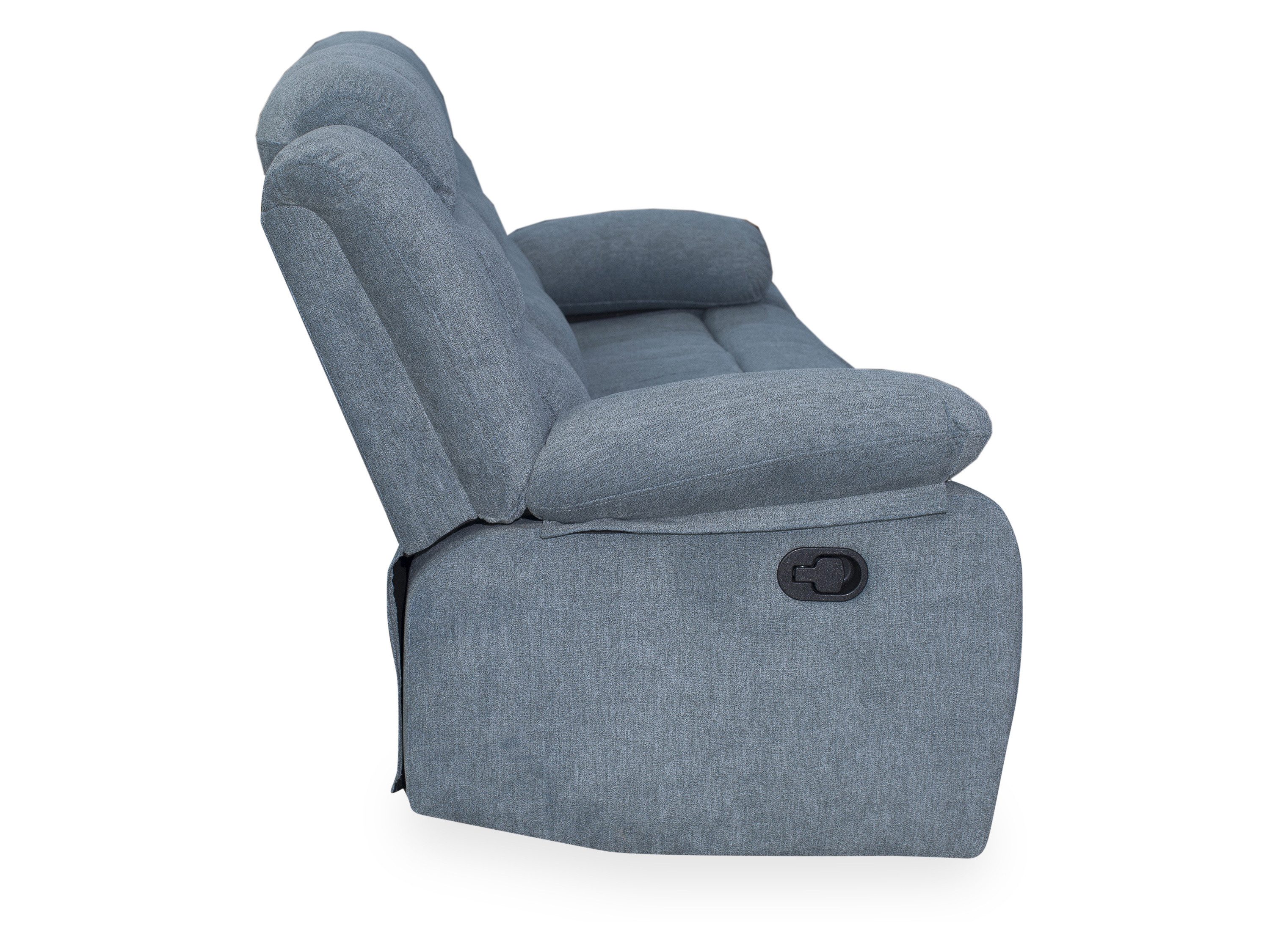 HARPER Sofa Sofa 3 Sitzer HARPER HUAMBO BHT 192x95x98 cm grau Couch Einzelsofa