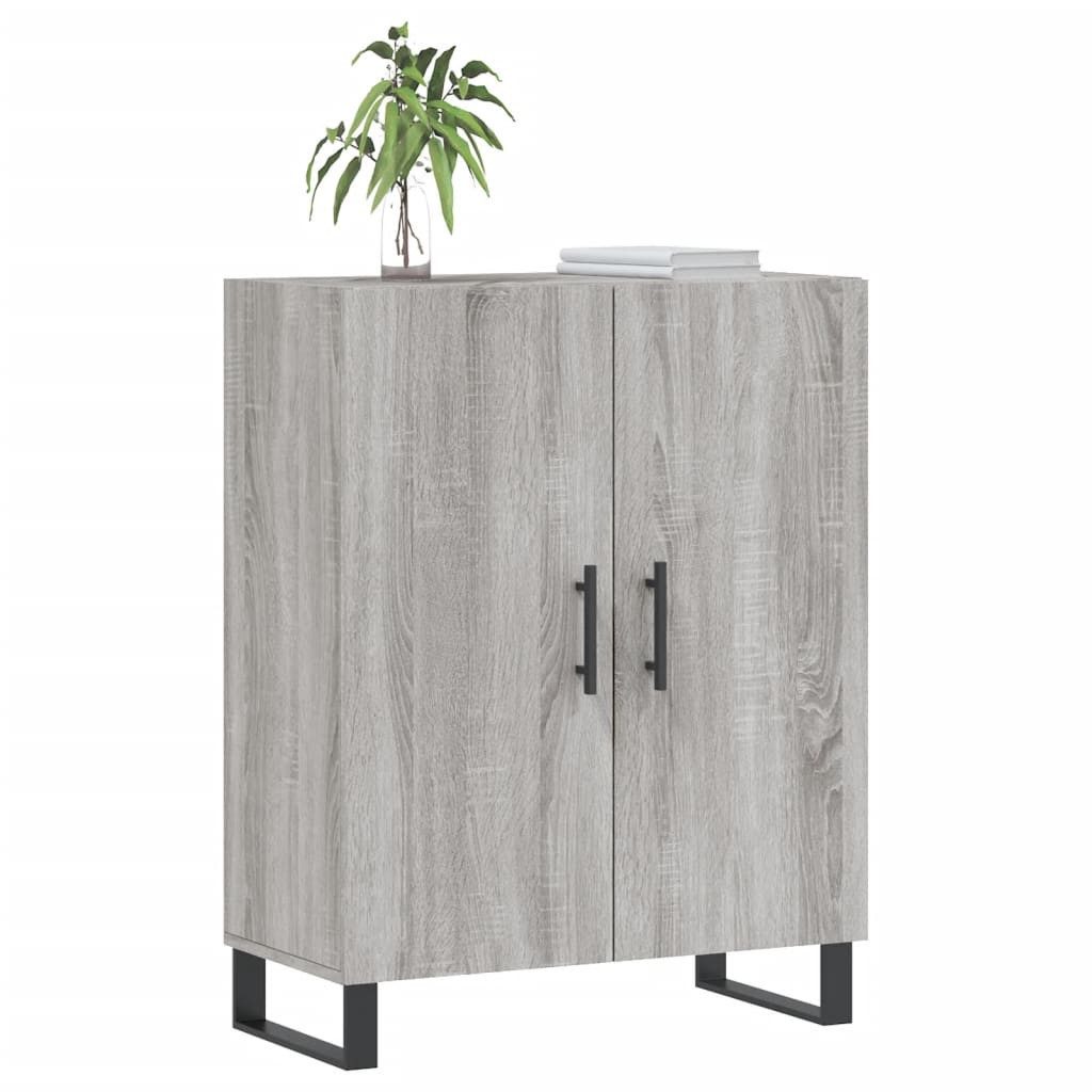 vidaXL Sideboard Sideboard Grau Sonoma 69,5x34x90 günstig online kaufen