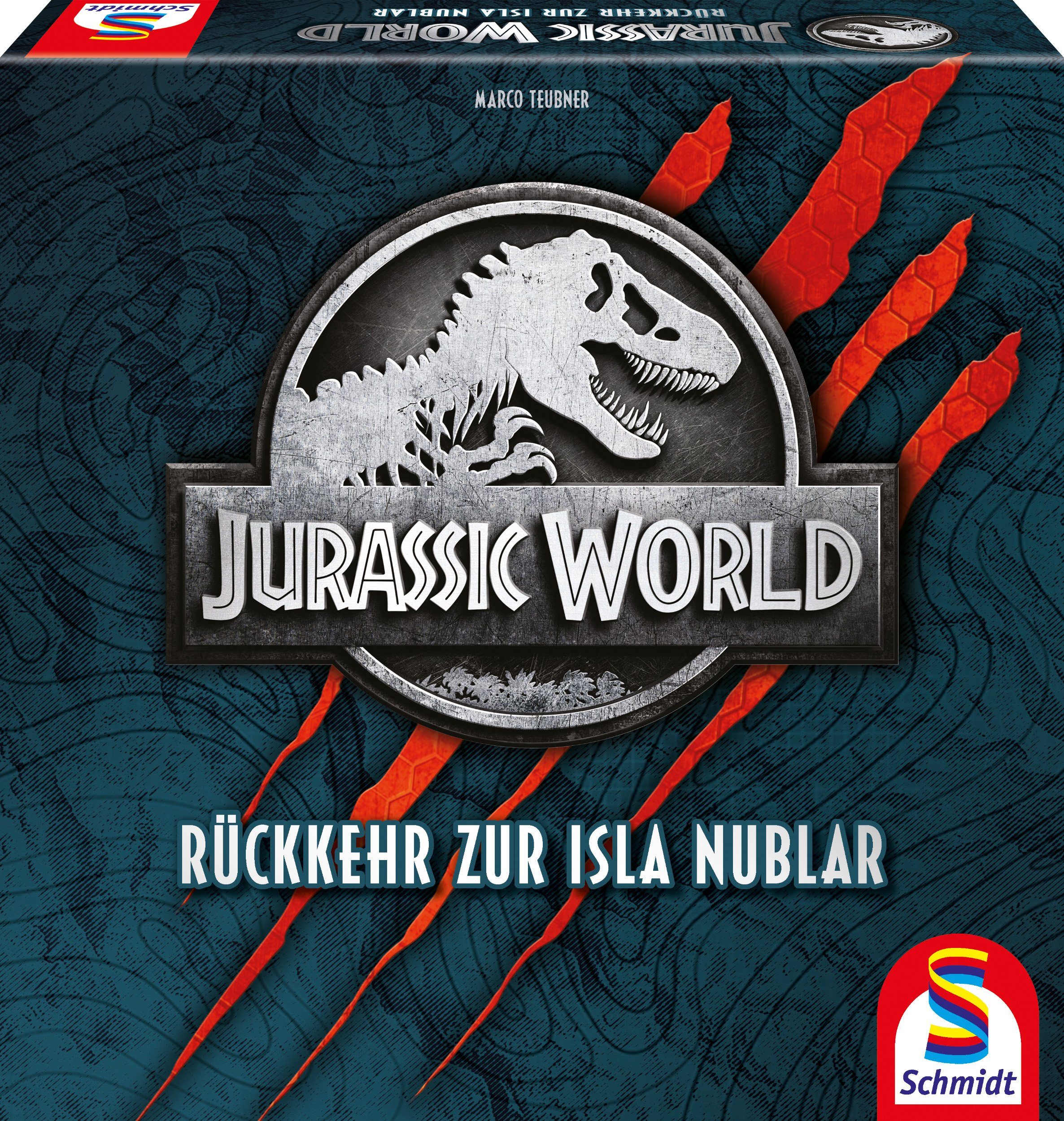 Schmidt Ігри Spiel, Strategiespiel Jurassic World Rückkehr zur Isla Nublar, Made in Germany