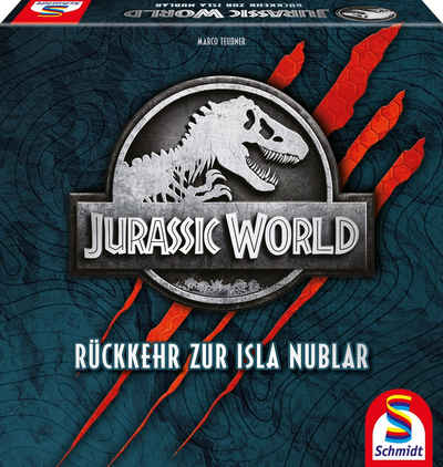 Schmidt Spiele Spiel, Strategiespiel Jurassic World Rückkehr zur Isla Nublar, Made in Germany