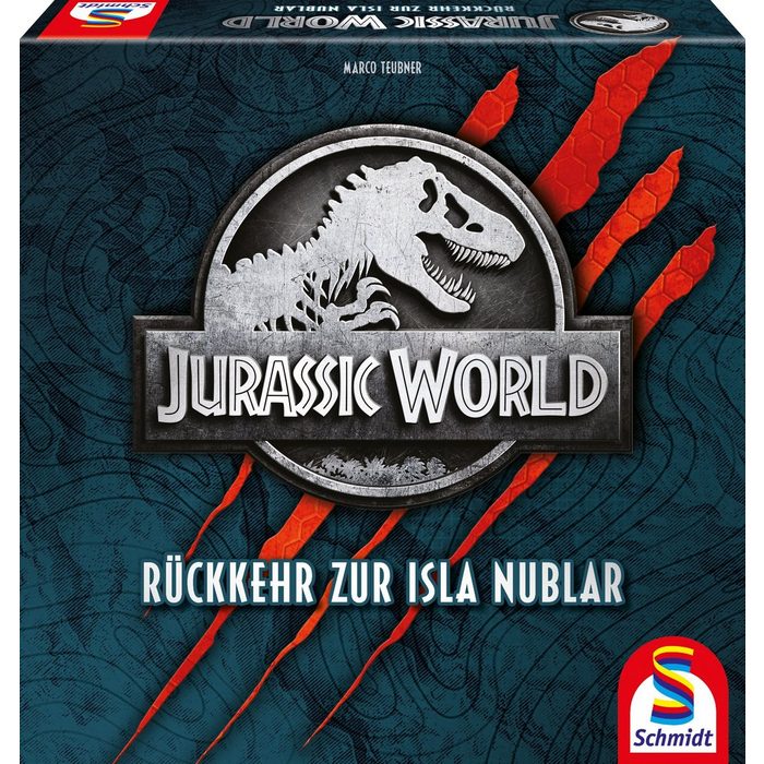 Schmidt Spiele Spiel Strategiespiel Jurassic World Rückkehr zur Isla Nublar Made in Germany