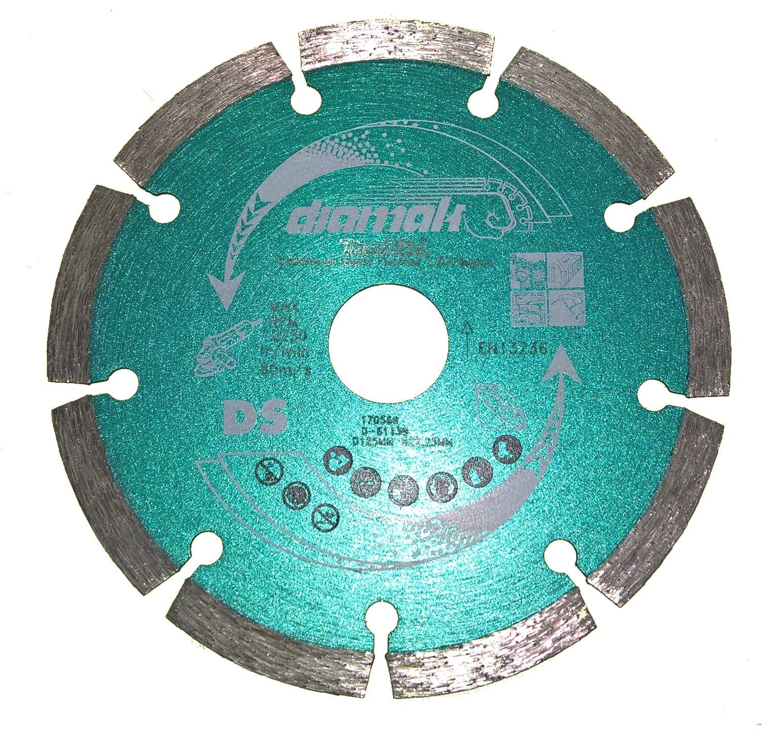 Makita Diamanttrennscheibe Makita Diamanttrennscheibe 125mm D-61139 (P-45761)
