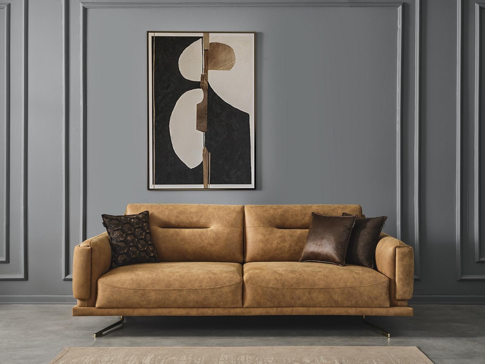 3-Sitzer 3-Sitzer Sofa für das Wohnzimmer - Italienisches Design