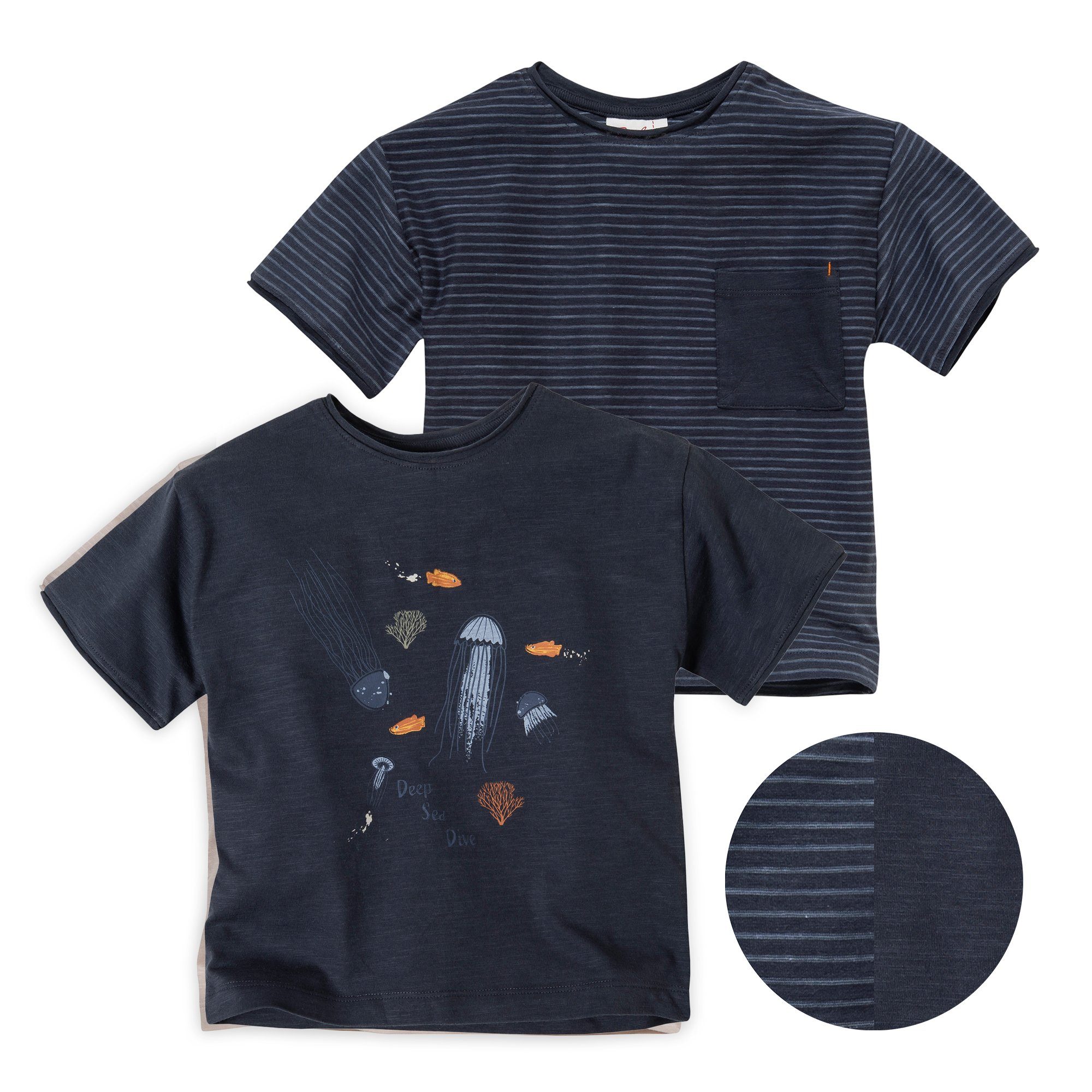 People Wear Organic Kurzarmshirt im Doppelpack, günstig online kaufen