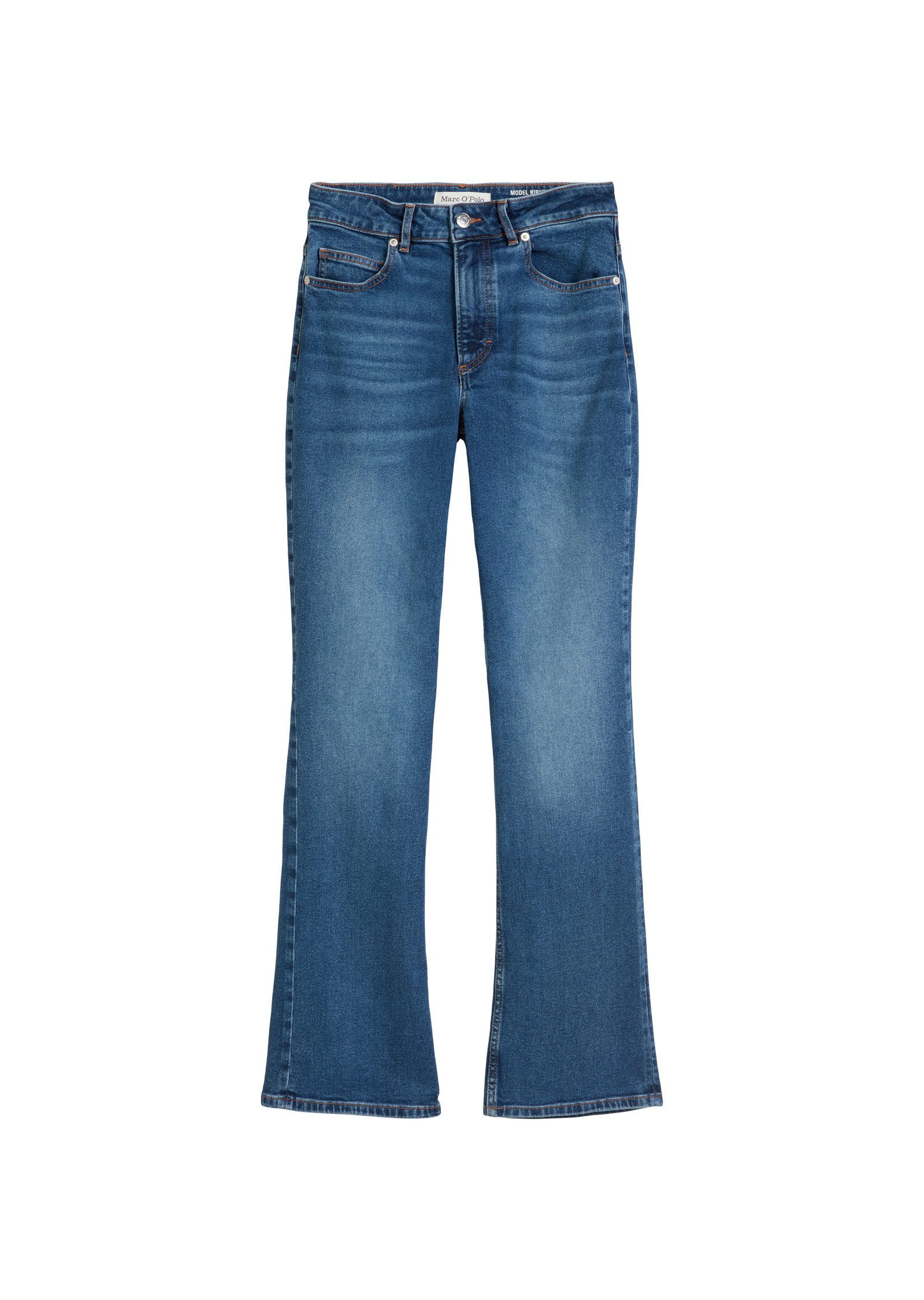 Schlagjeans aus Organic-Cotton-Mix-Stretch