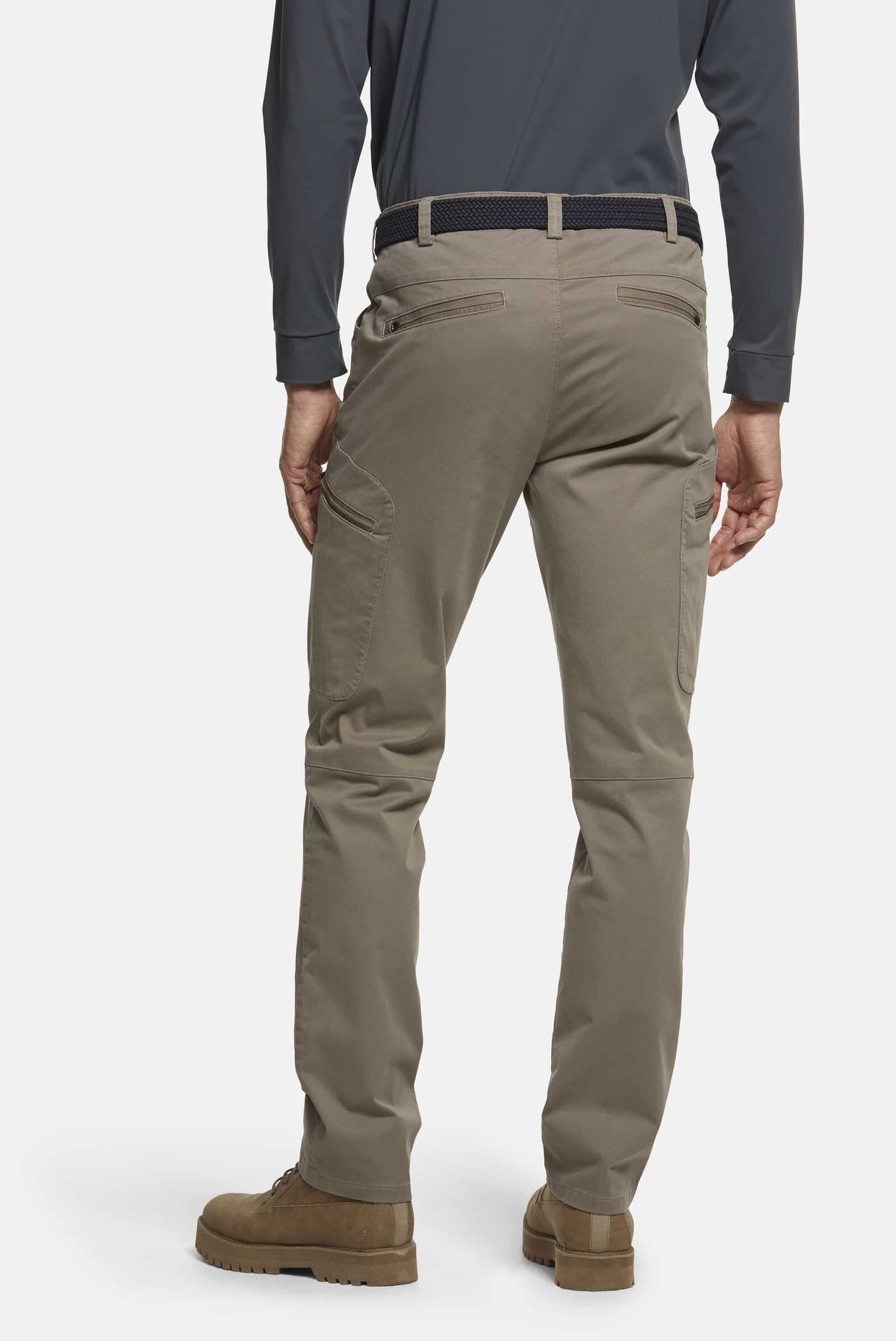 MEYER Chinos KERRY mit Hemdenstopper, aus der Golf Serie