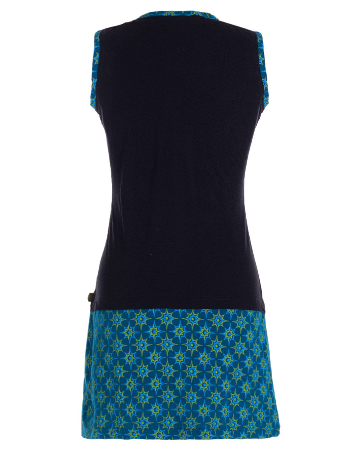Vishes Sommerkleid Damen Sommerkleid Armlos Sternchen-Kleid günstig online kaufen