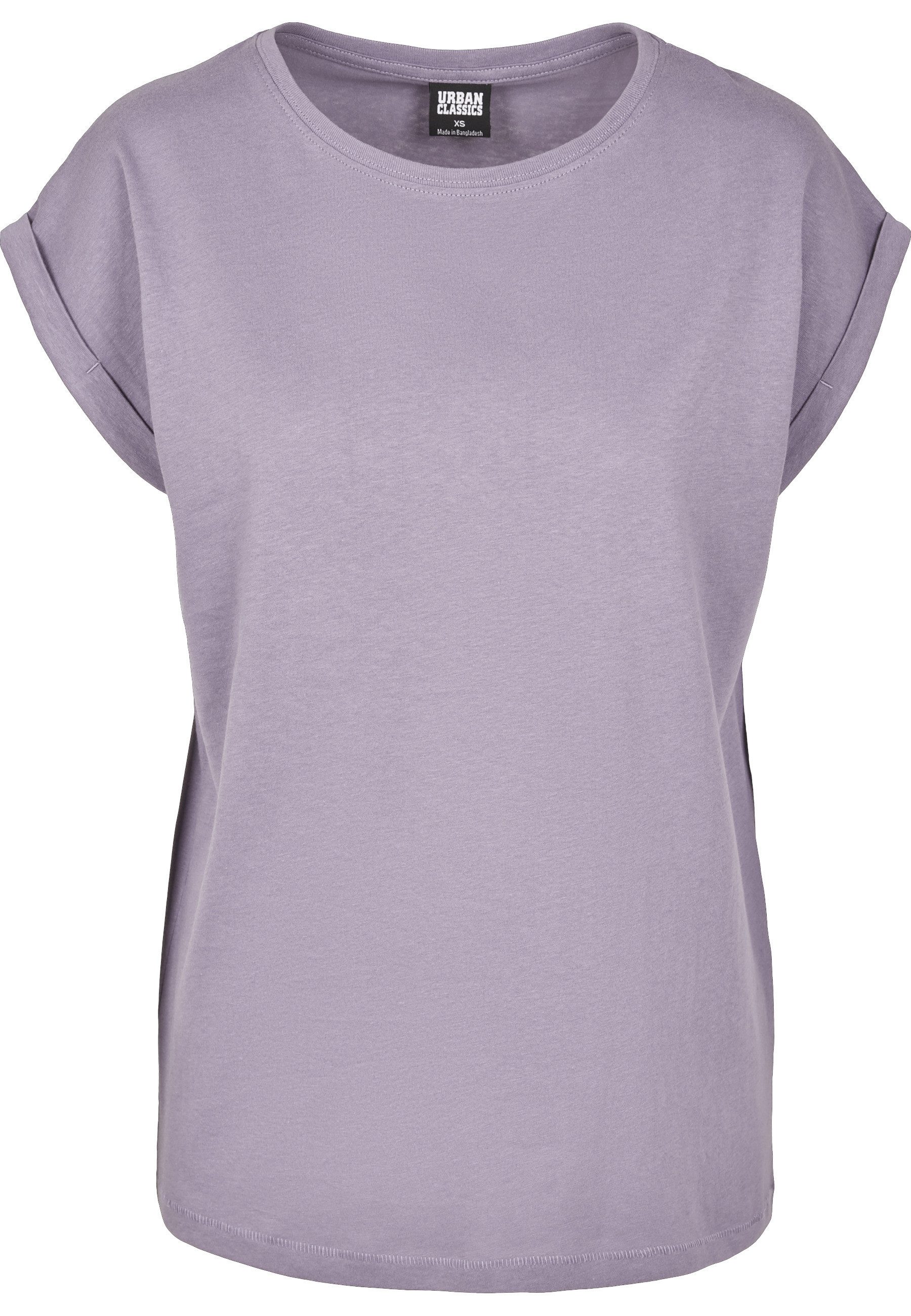 URBAN CLASSICS Kurzarmshirt Urban Classics Damen Ladies Extended Shoulder Tee (1-tlg)