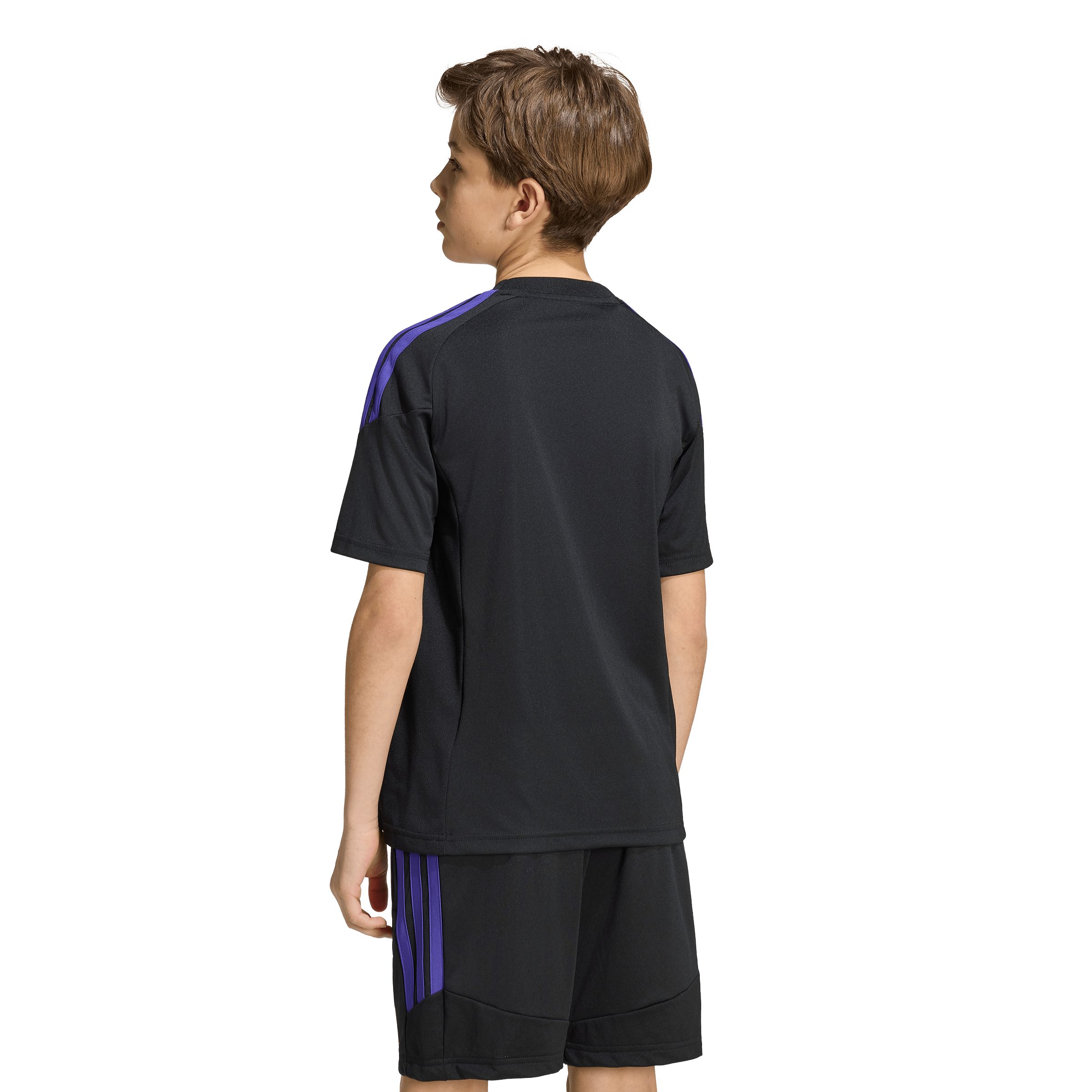 adidas Sportswear Fußballtrikot TIRO26L JSY Y BLACK/PURPUR/SEMTUR